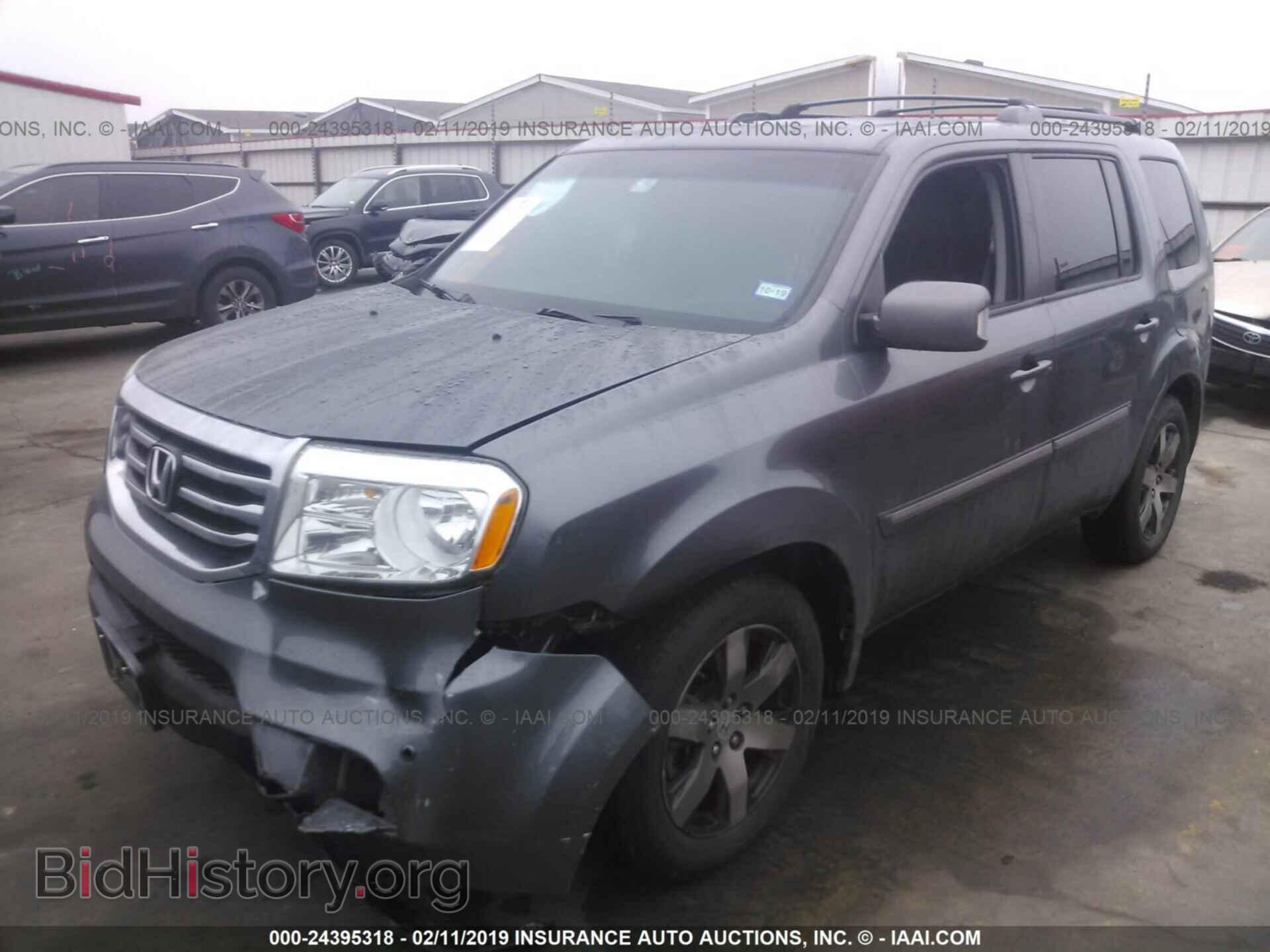 2012 HONDA PILOT - VIN: 5FNYF4H96CB011098 - Photo 2