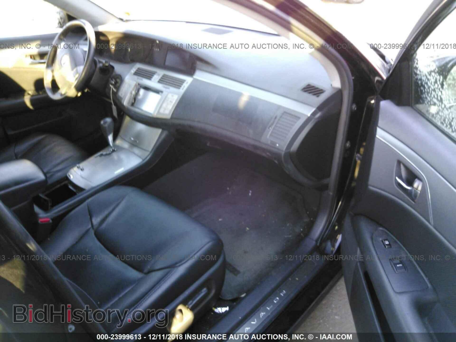 2008 TOYOTA AVALON - VIN: 4T1BK36B68U289169 - Фото 5