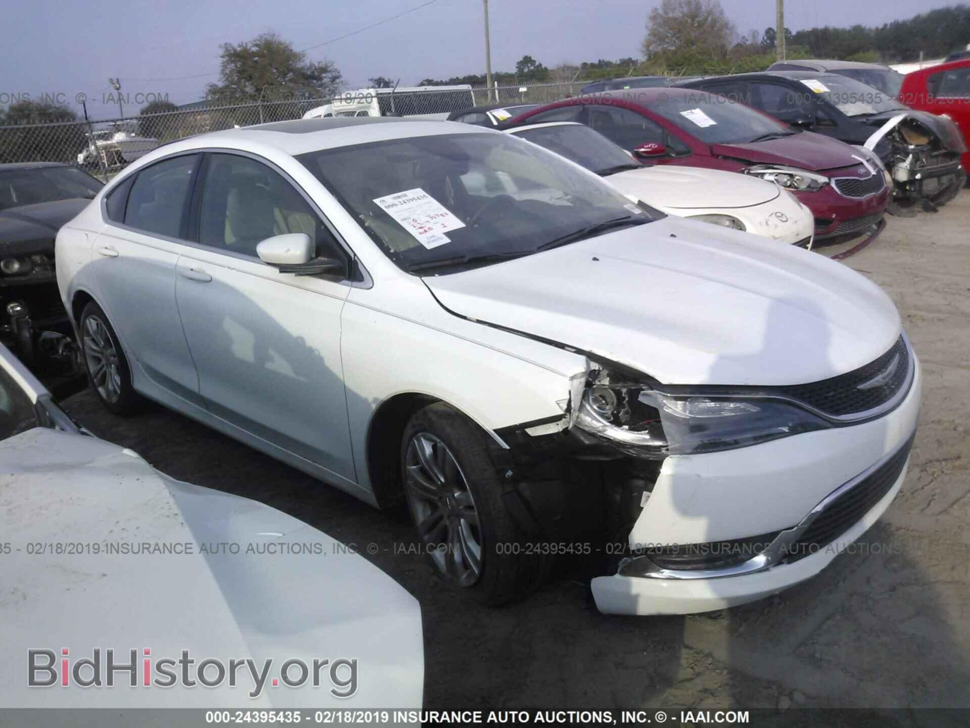 Фотография 1C3CCCAG4GN134948 - CHRYSLER 200 2016
