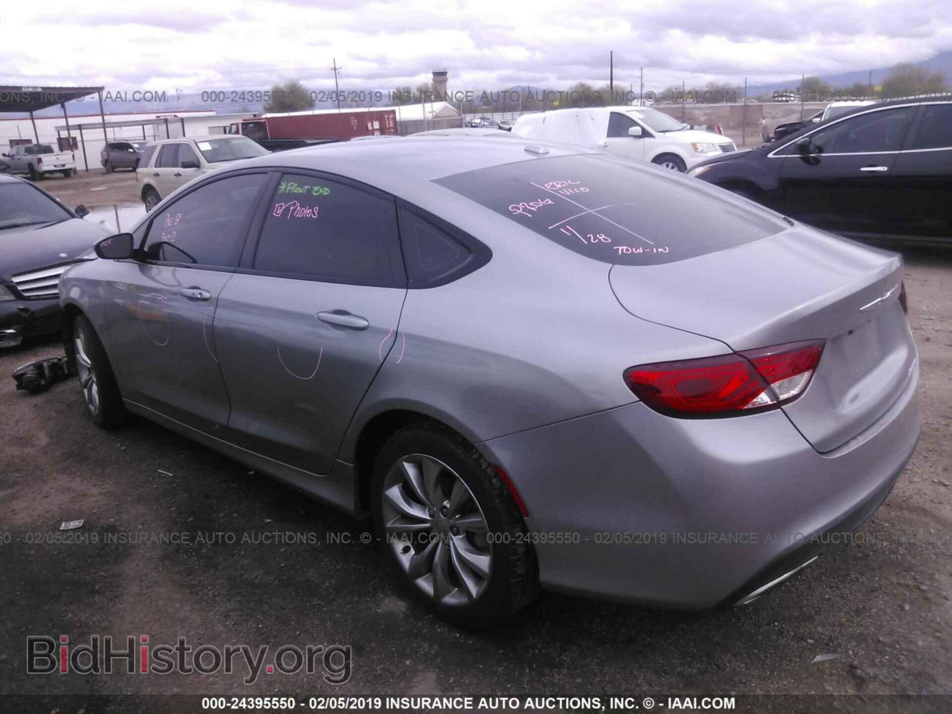2015 CHRYSLER 200 - VIN: 1C3CCCBB0FN726168 - Photo 3