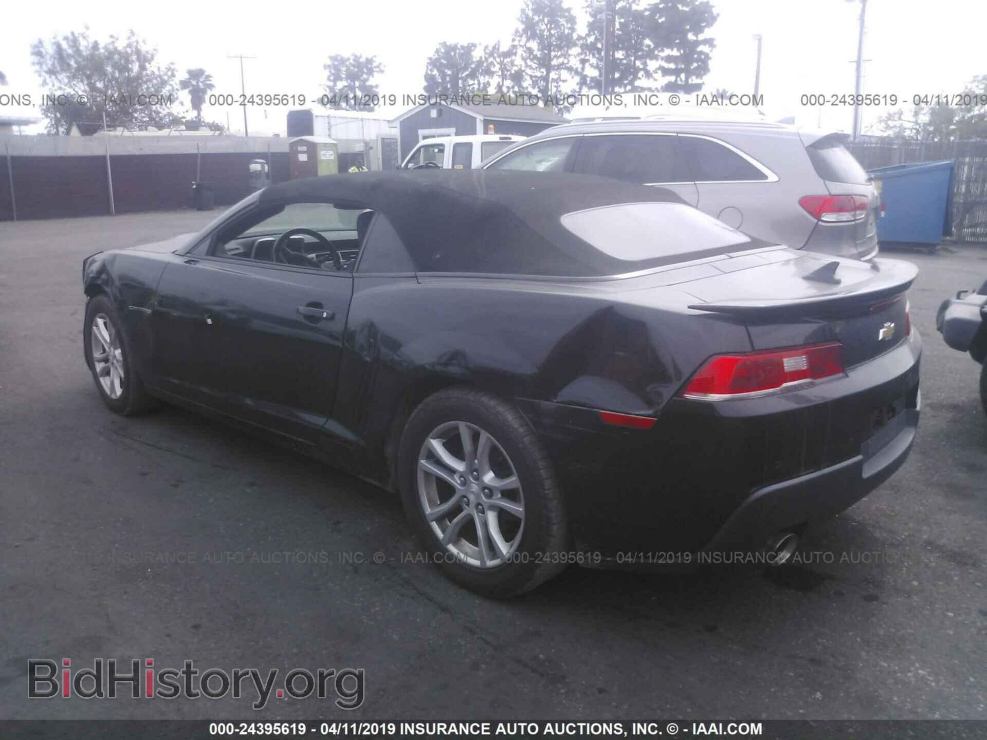 2014 CHEVROLET CAMARO - VIN: 2G1FB3D36E9271726 - Фото 3
