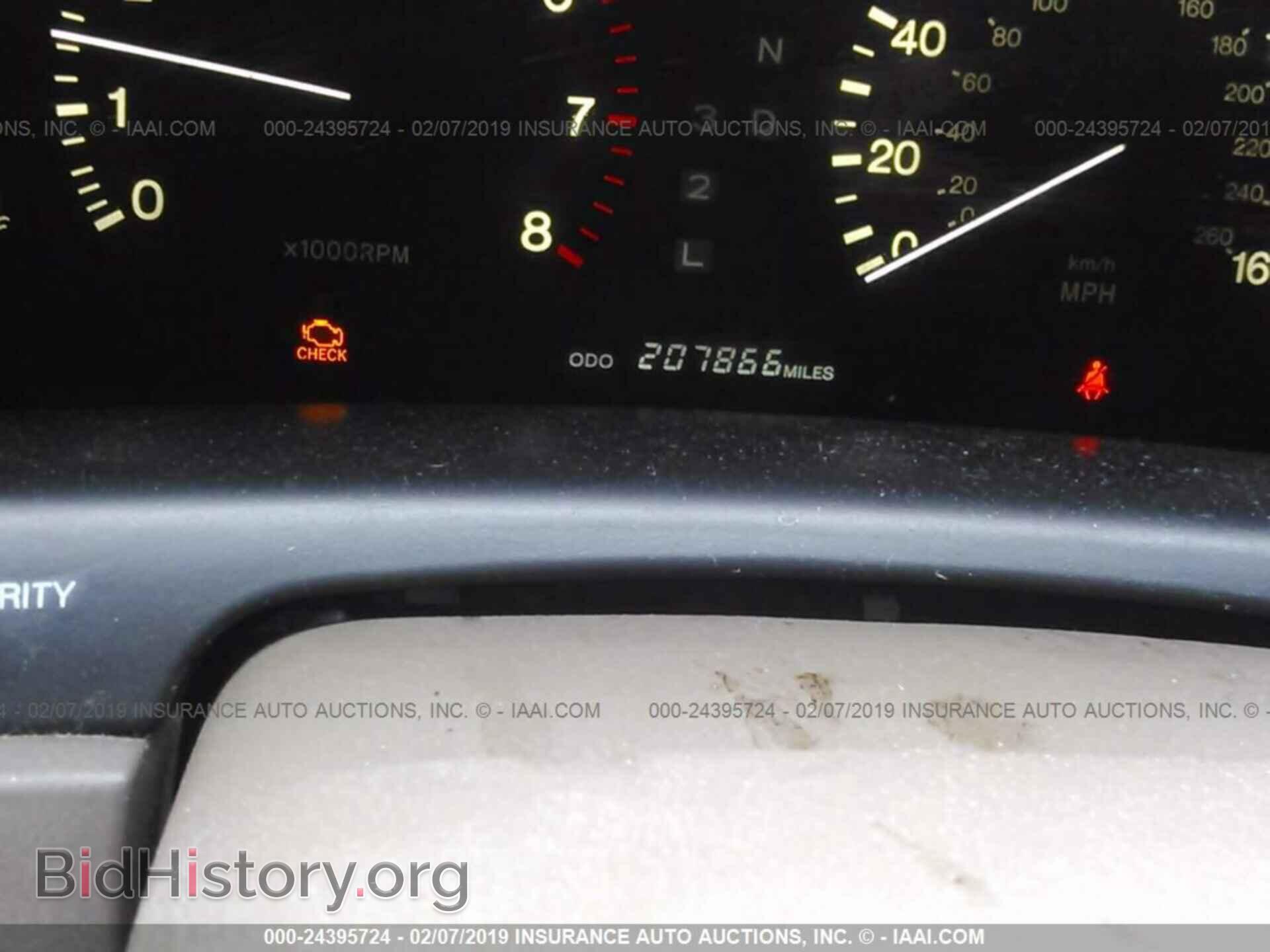 1997 LEXUS LS - VIN: JT8BH28F5V0093495 - Фото 7