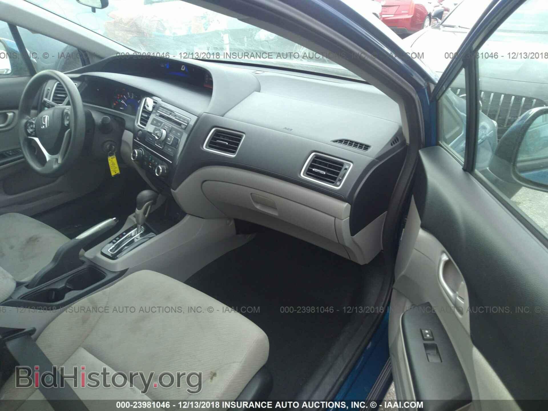 2013 HONDA CIVIC - VIN: 19XFB2F53DE060029 - Фото 5