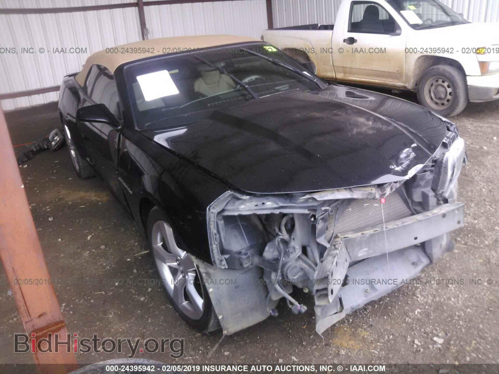 Photo 2G1FK3DJ0B9195589 - CHEVROLET CAMARO 2011