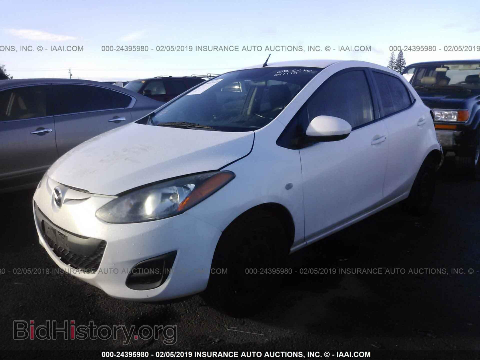 2012 MAZDA MAZDA2 - VIN: JM1DE1KZ0C0136413 - Фото 2