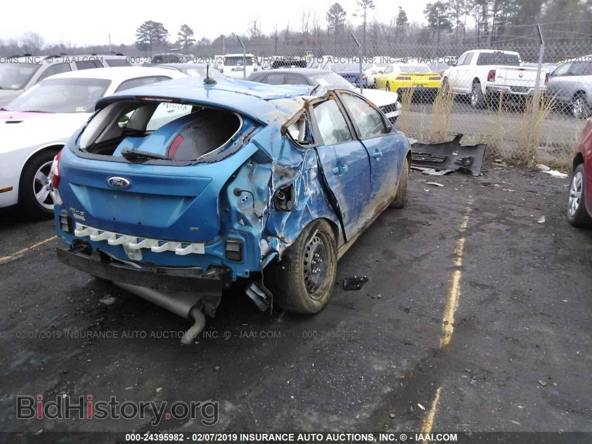 2012 FORD FOCUS - VIN: 1FAHP3K23CL318234 - Фото 4