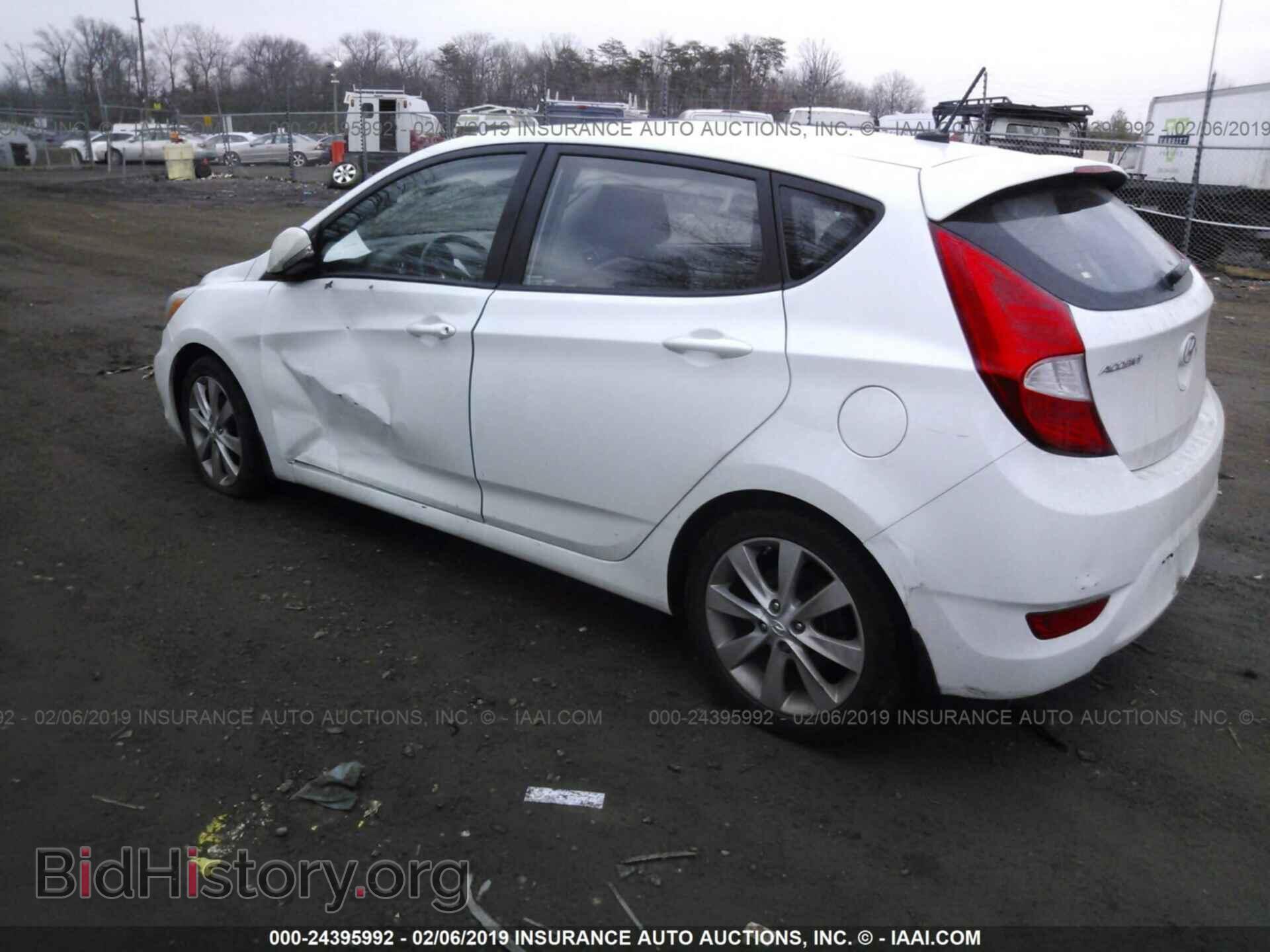 2014 HYUNDAI ACCENT - VIN: KMHCU5AE6EU174157 - Фото 3