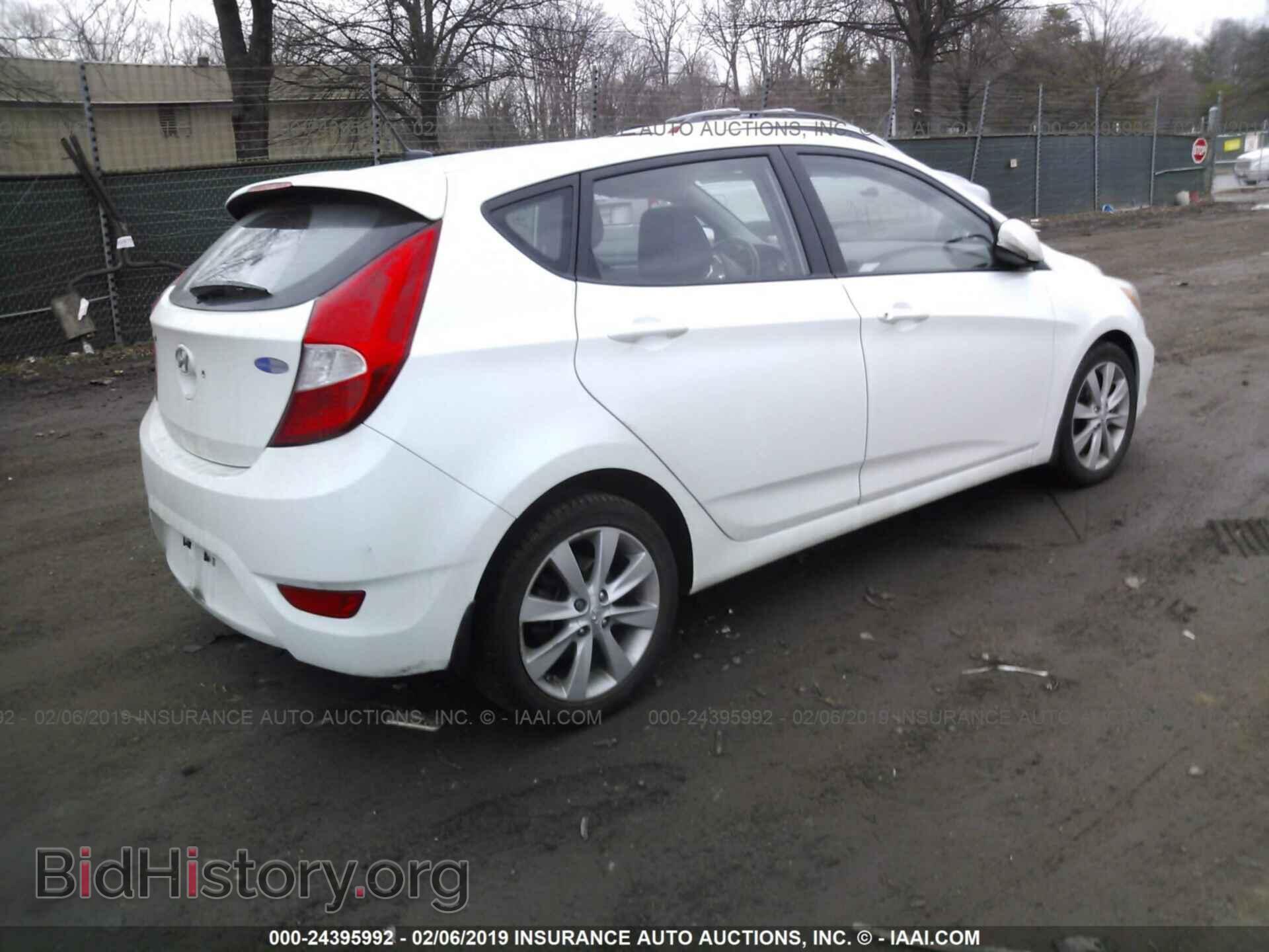 2014 HYUNDAI ACCENT - VIN: KMHCU5AE6EU174157 - Фото 4