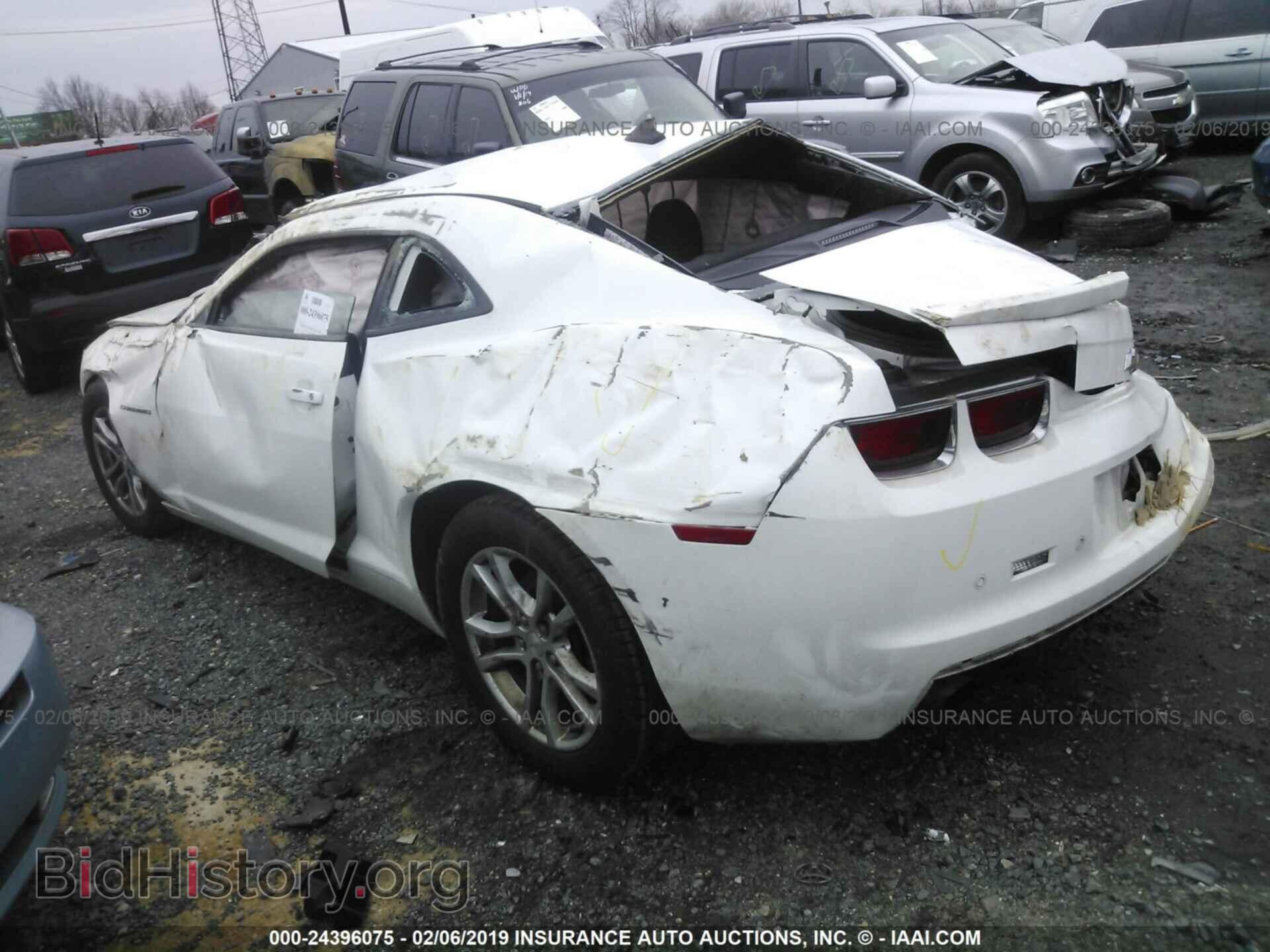 2013 CHEVROLET CAMARO - VIN: 2G1FB1E32D9117175 - Фото 3