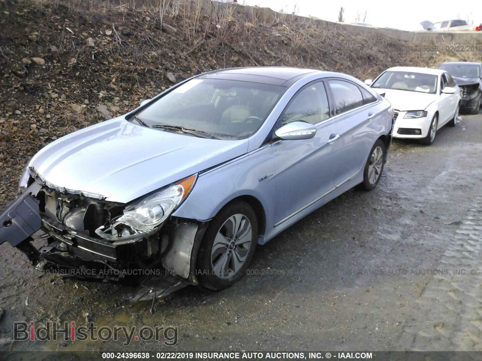 2014 HYUNDAI SONATA - VIN: KMHEC4A40EA107083 - Фото 2