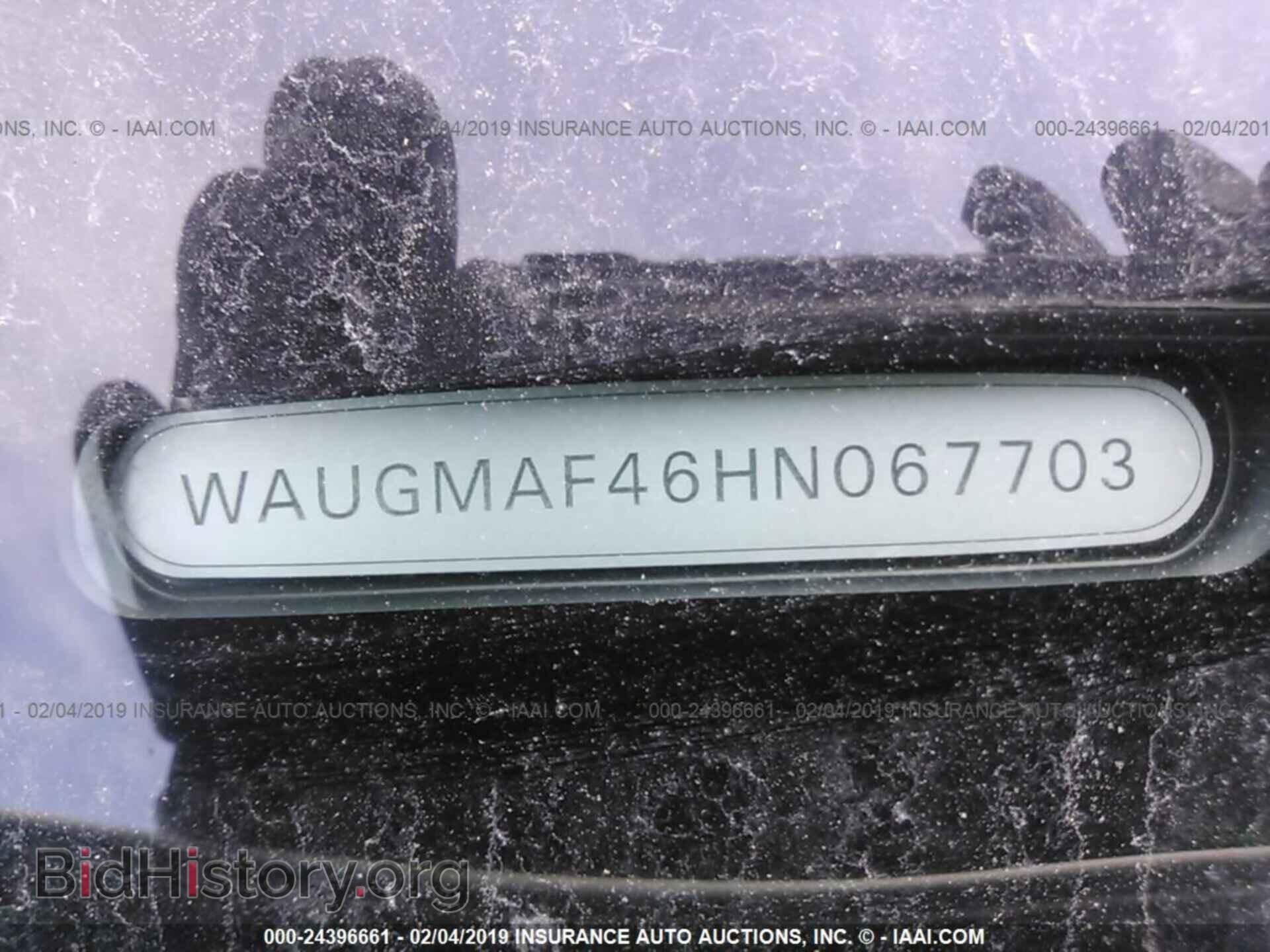 2017 AUDI A4 - VIN: WAUGMAF46HN067703 - Фото 9