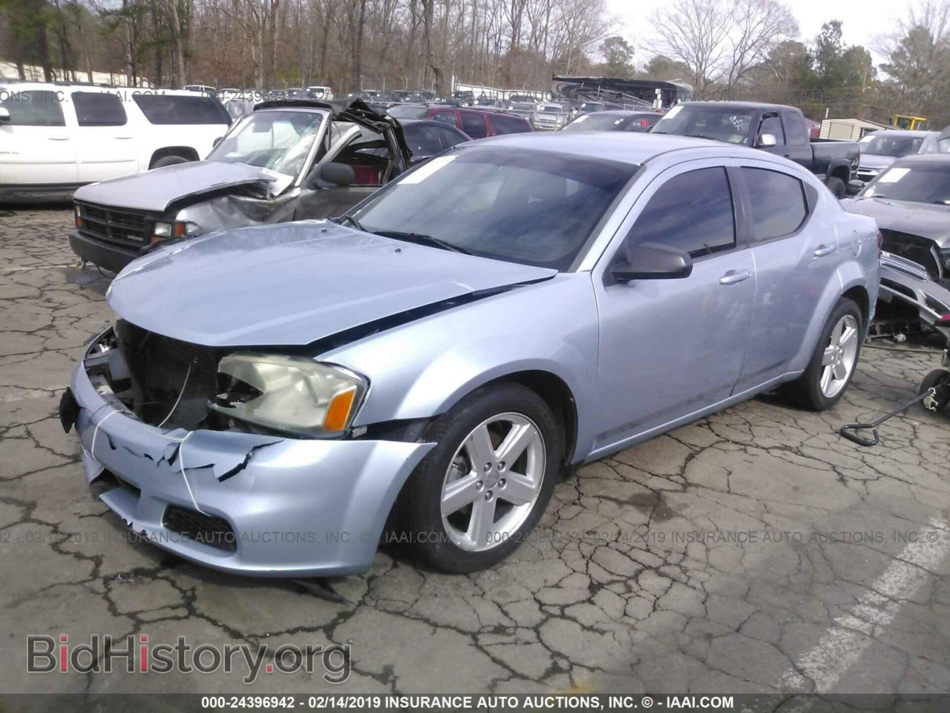 2013 DODGE AVENGER - VIN: 1C3CDZABXDN707349 - Фото 2