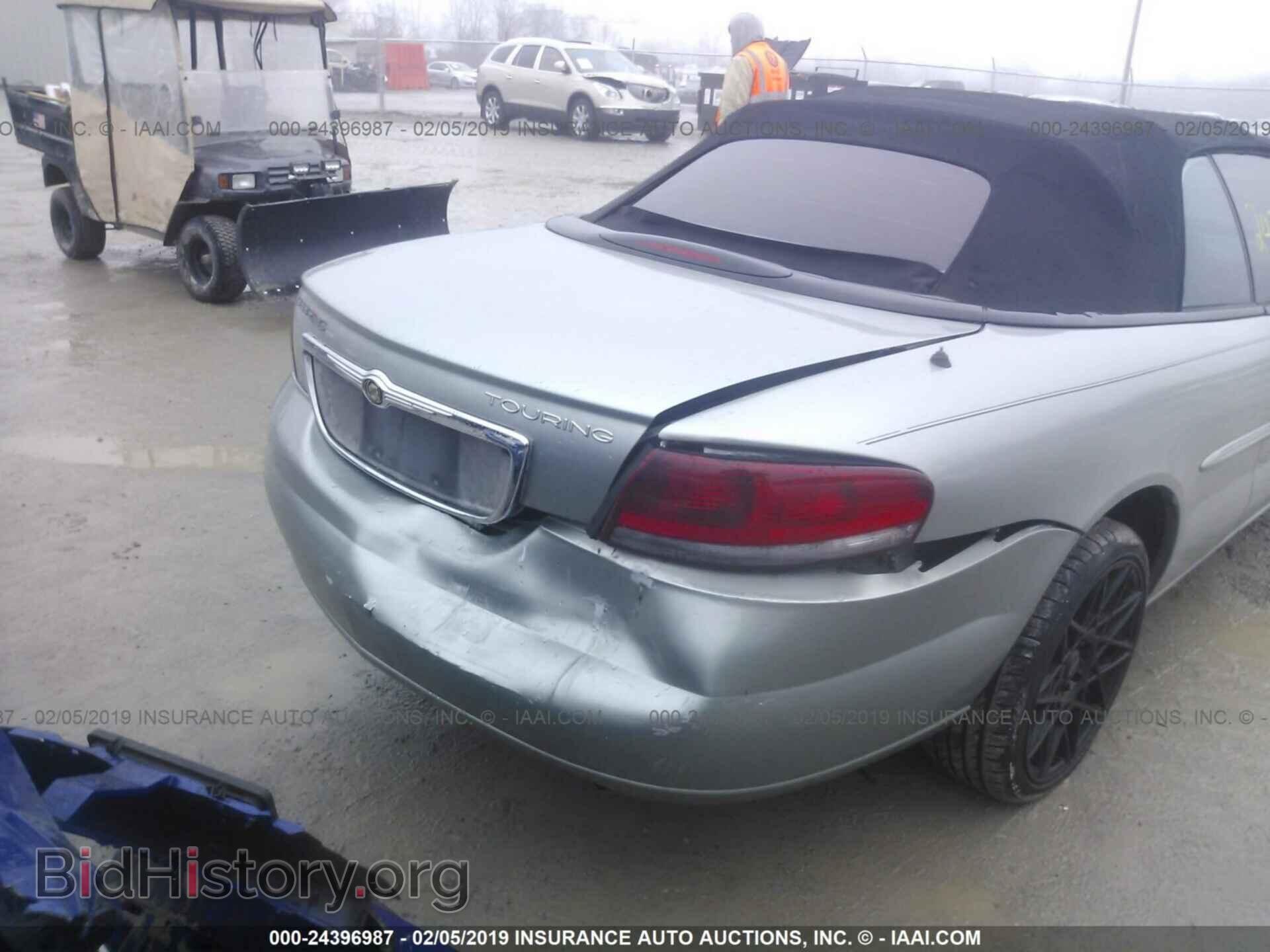 2005 CHRYSLER SEBRING - VIN: 1C3EL55R85N619817 - Фото 6