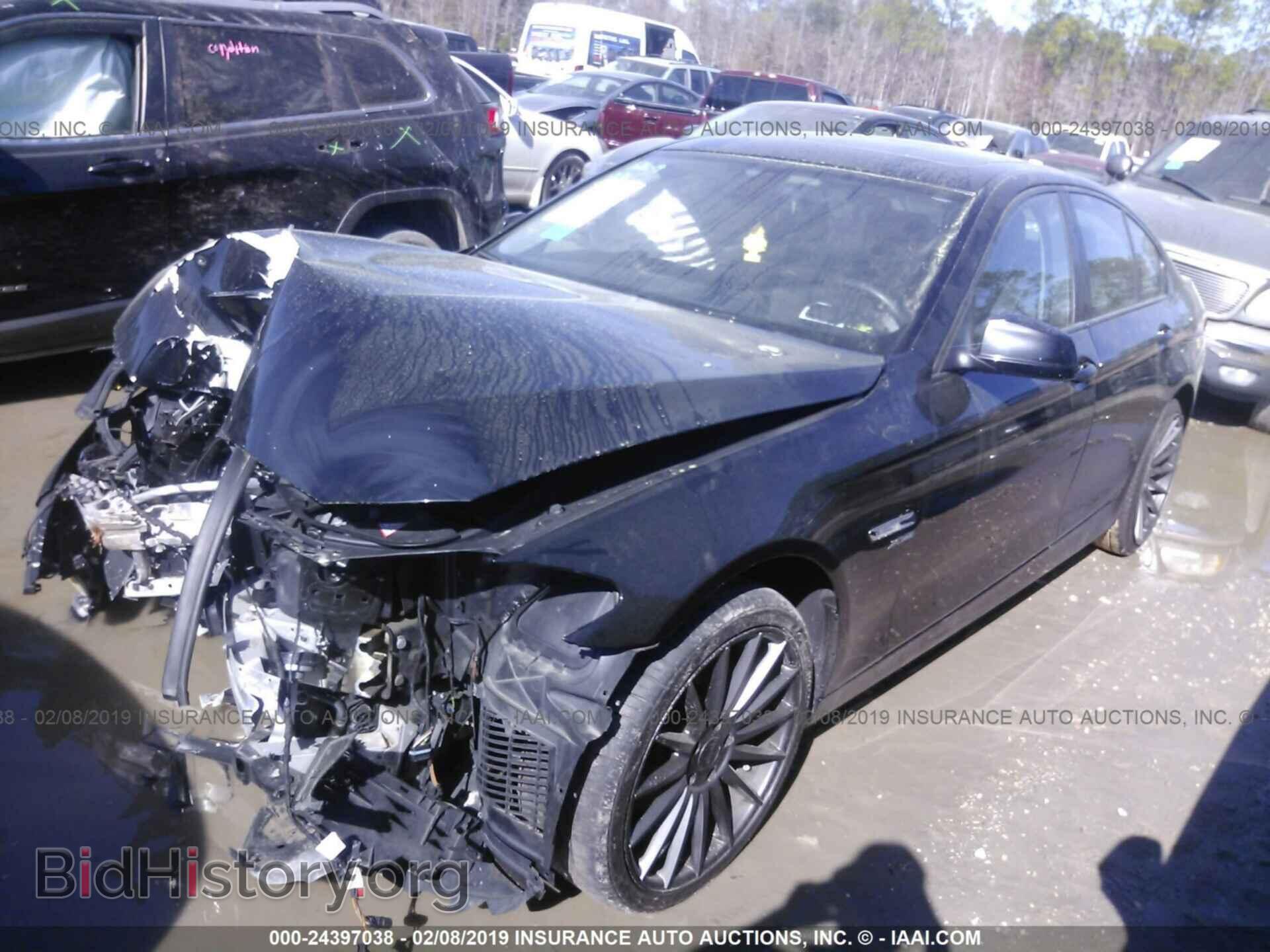 2012 BMW 528 - VIN: WBAXH5C56CDW03220 - Фото 2