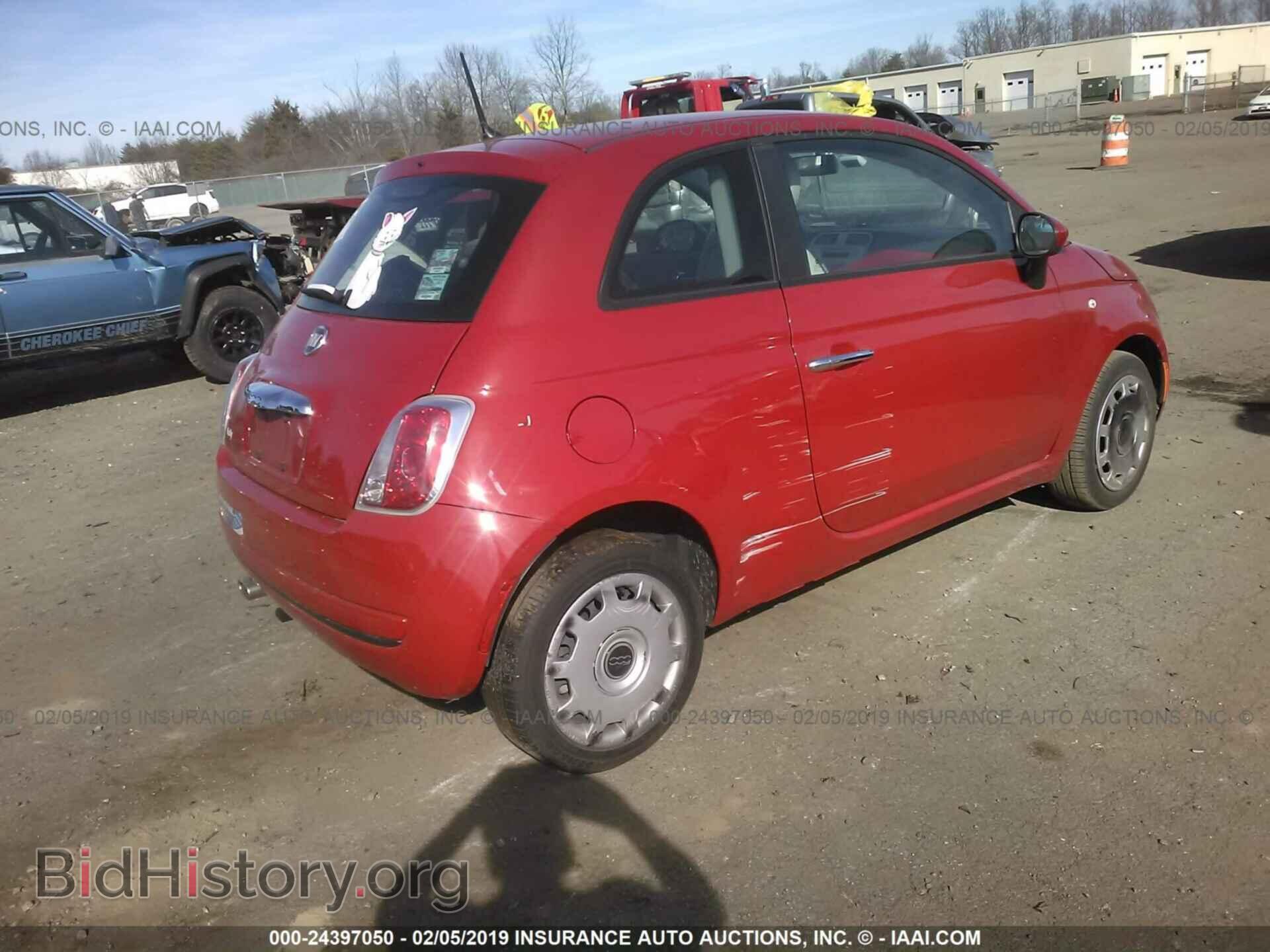 2012 FIAT 500 - VIN: 3C3CFFAR7CT381501 - Фото 4
