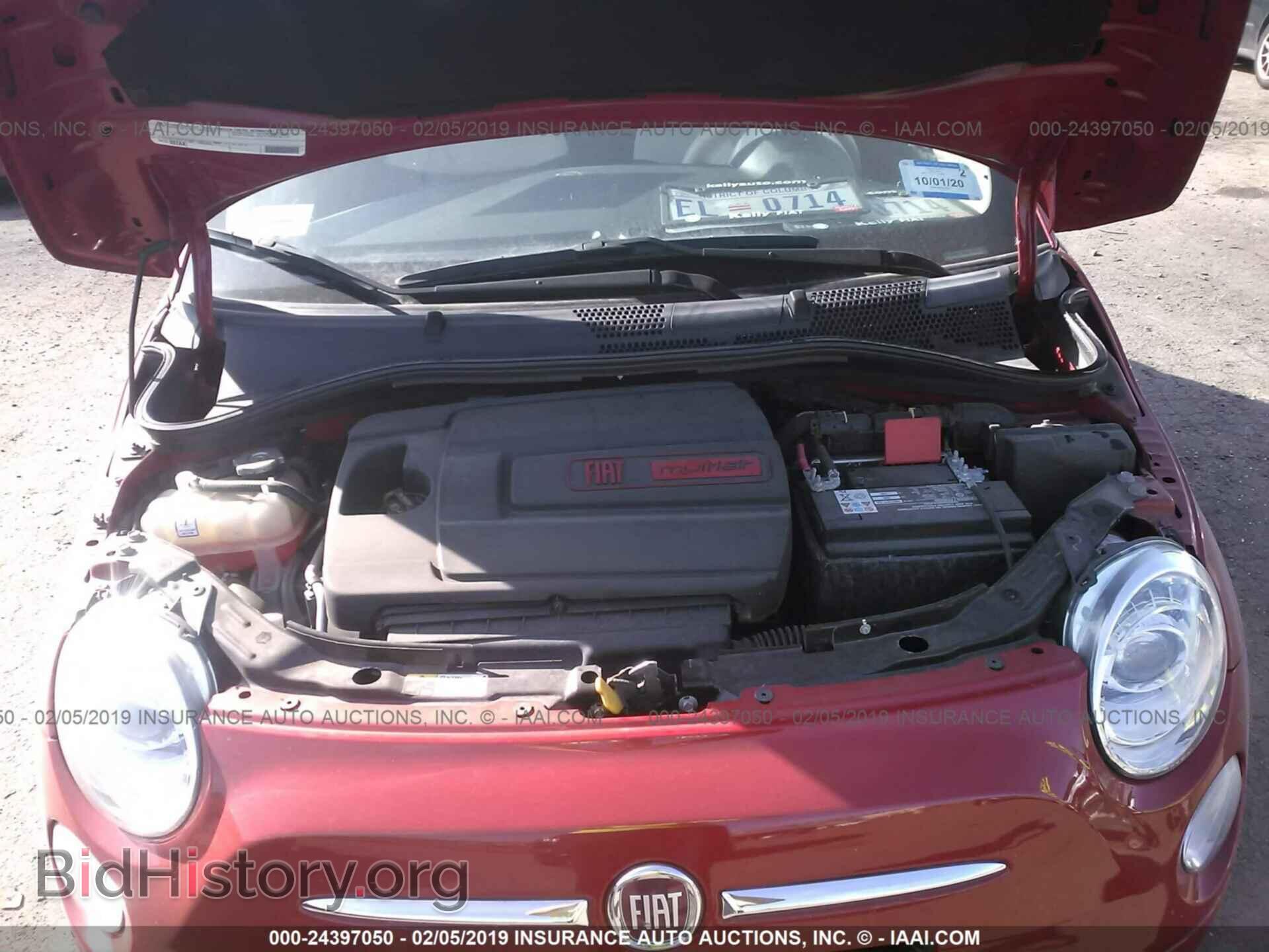 2012 FIAT 500 - VIN: 3C3CFFAR7CT381501 - Фото 10
