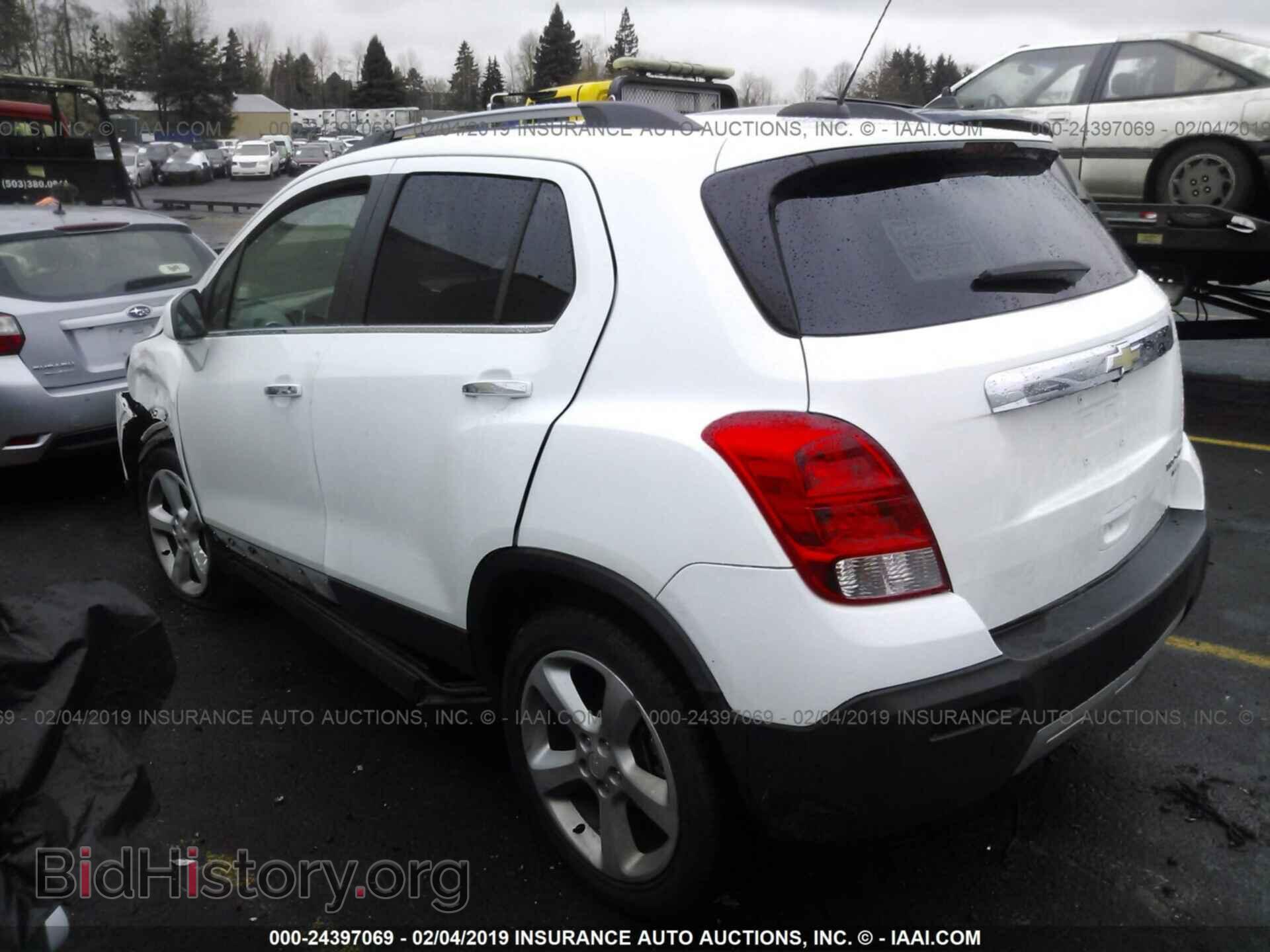 2015 CHEVROLET TRAX - VIN: 3GNCJTSB2FL206000 - Фото 3