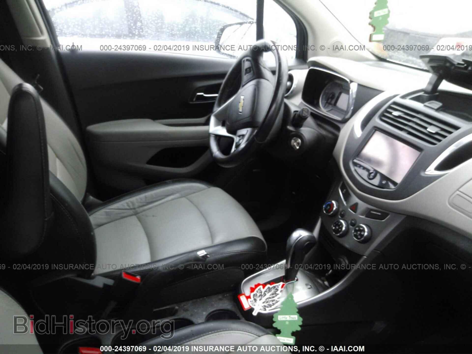 2015 CHEVROLET TRAX - VIN: 3GNCJTSB2FL206000 - Фото 5