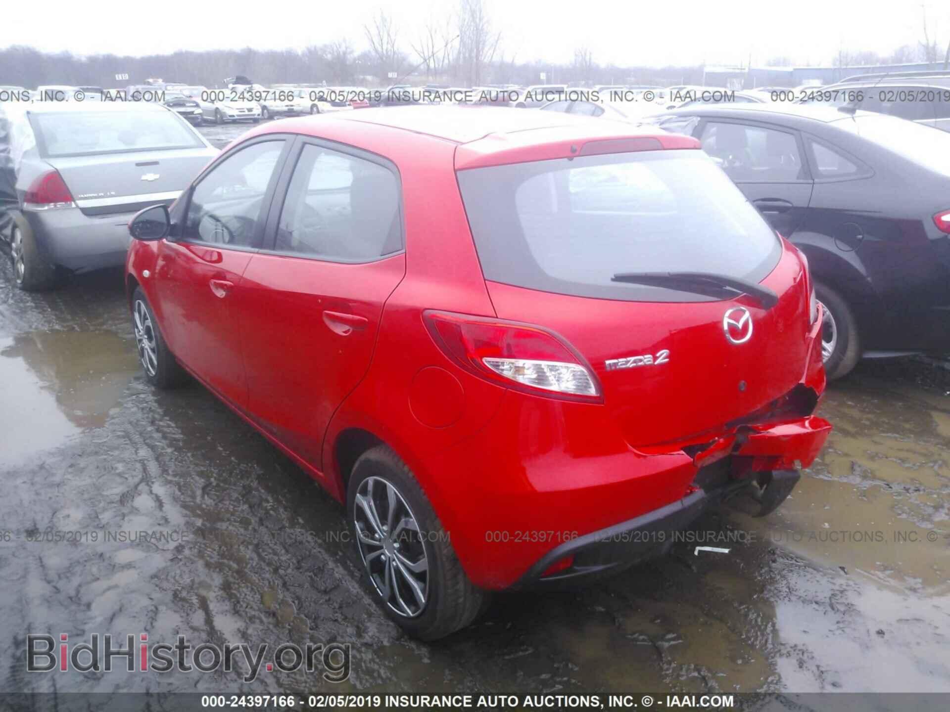 2014 MAZDA MAZDA2 - VIN: JM1DE1KYXE0176976 - Фото 3