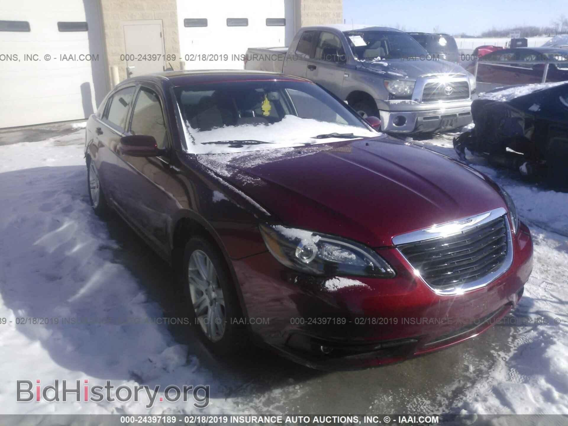 Фотография 1C3CCBBG9CN306863 - CHRYSLER 200 2012