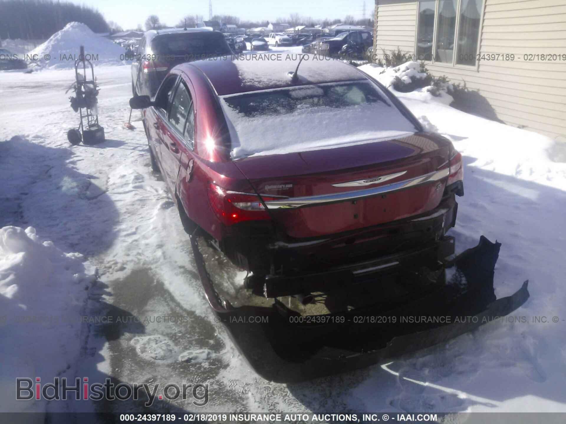2012 CHRYSLER 200 - VIN: 1C3CCBBG9CN306863 - Фото 3