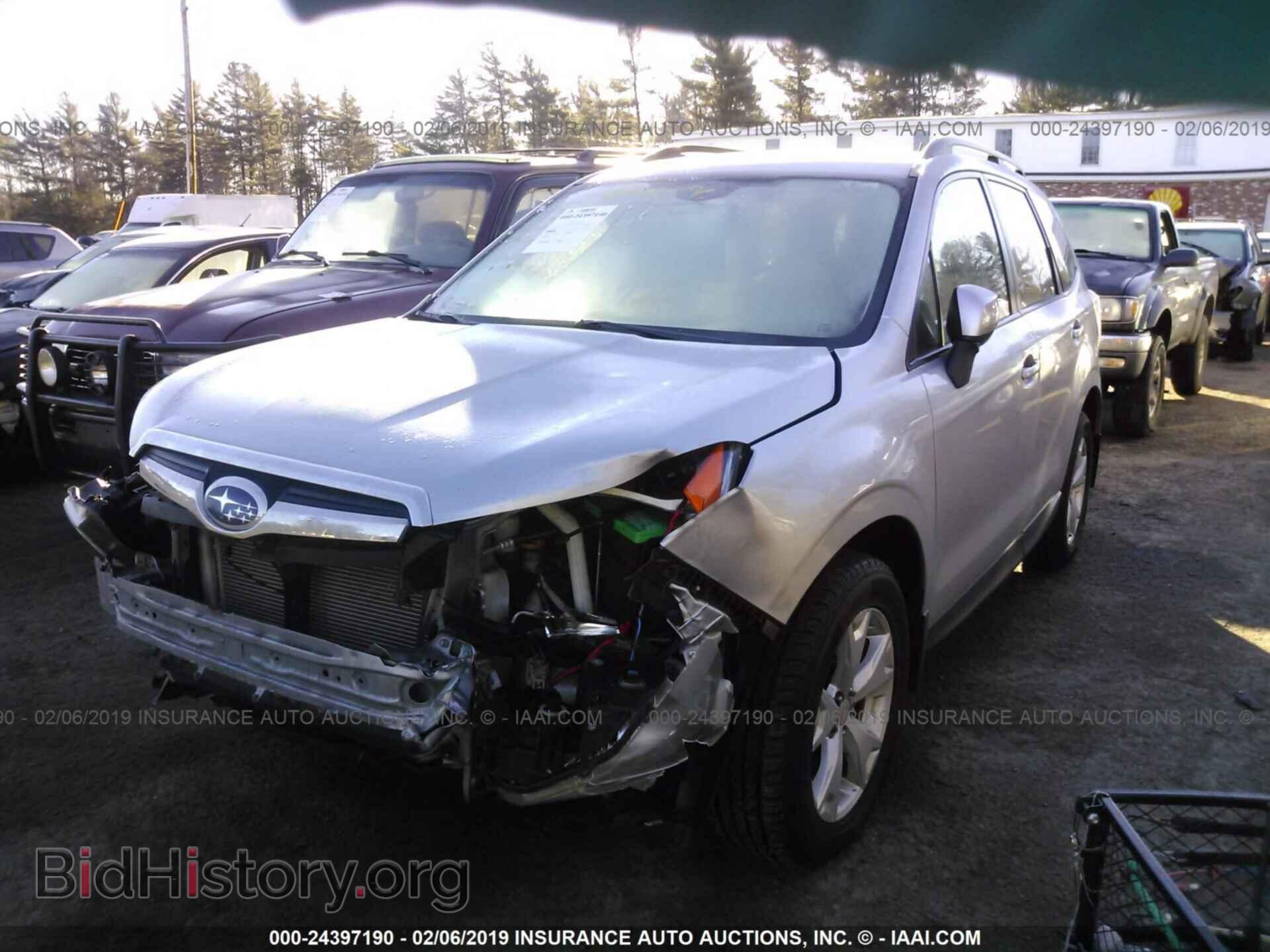 2015 SUBARU FORESTER - VIN: JF2SJAFC0FH557502 - Фото 2
