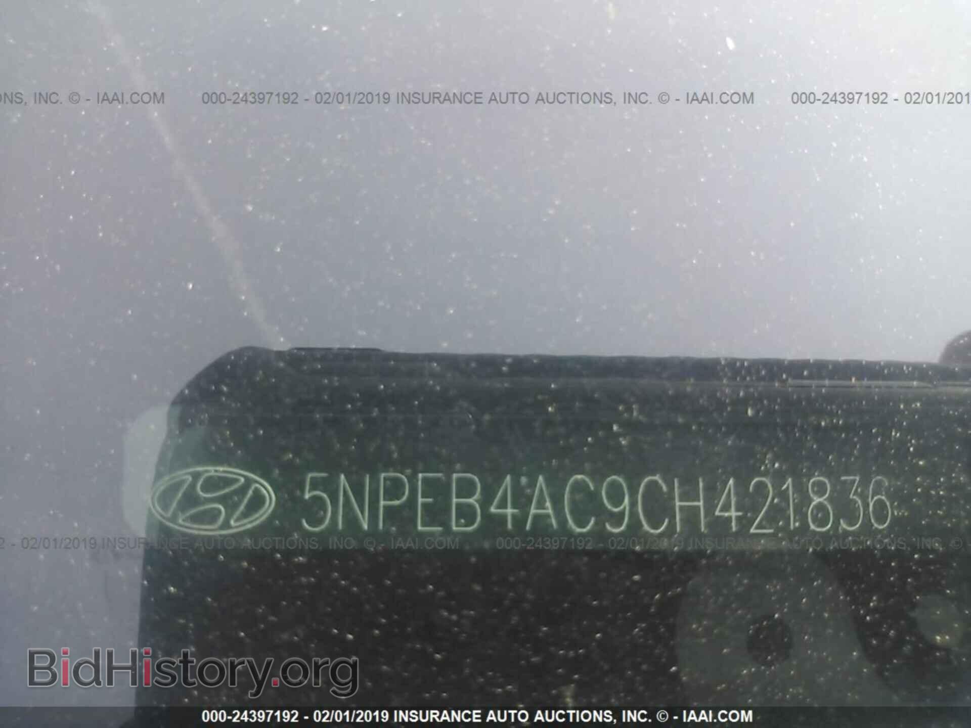 2012 HYUNDAI SONATA - VIN: 5NPEB4AC9CH421836 - Фото 9