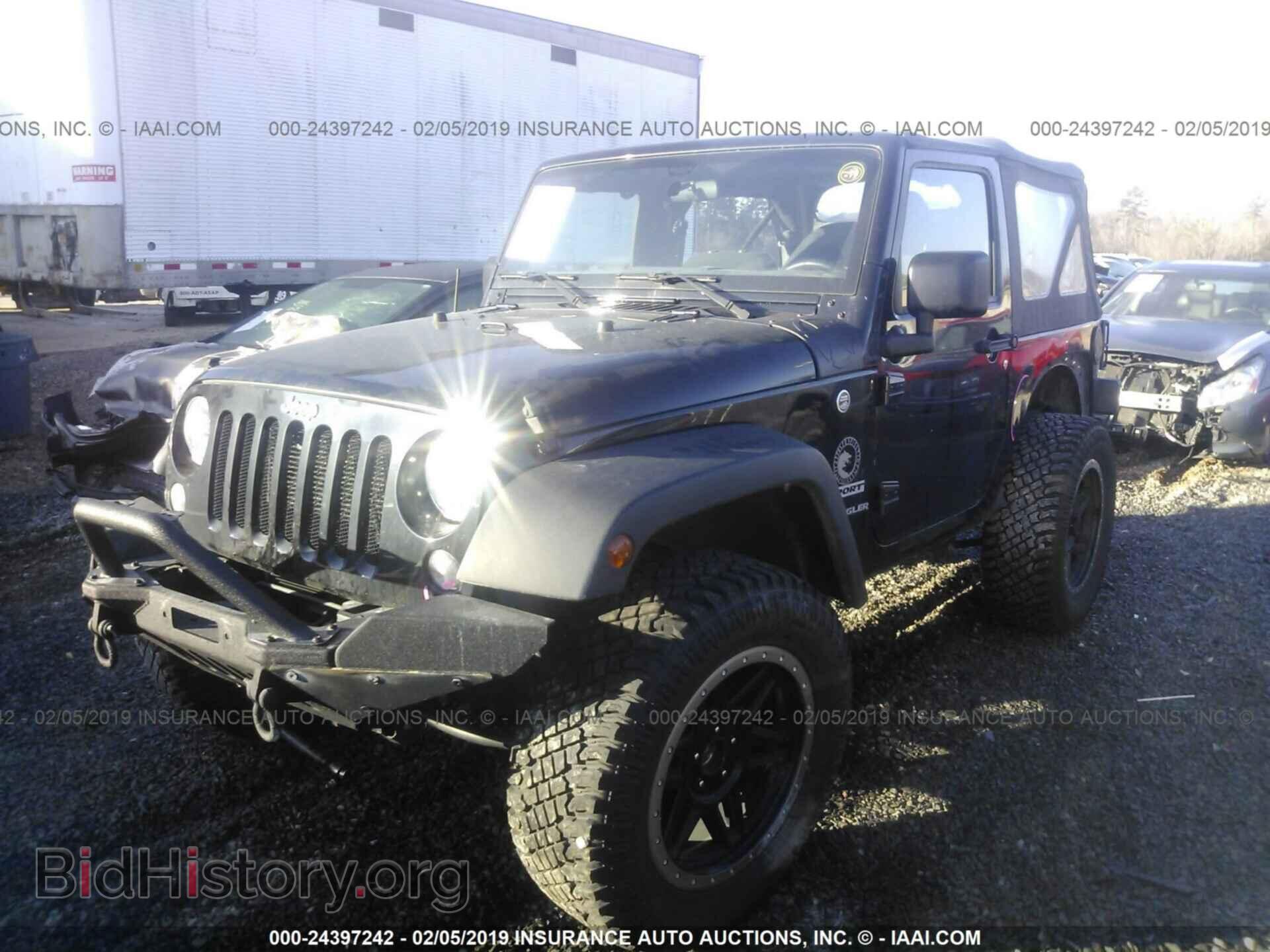 2016 JEEP WRANGLER - VIN: 1C4AJWAG8GL178490 - Фото 2