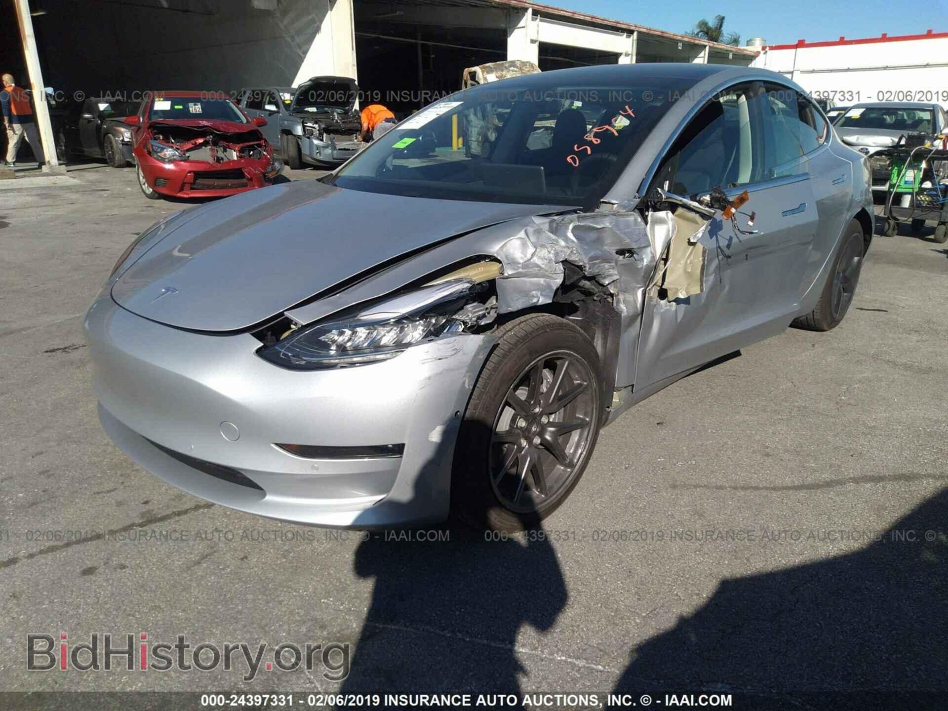 2018 TESLA MODEL 3 - VIN: 5YJ3E1EA3JF098904 - Фото 2