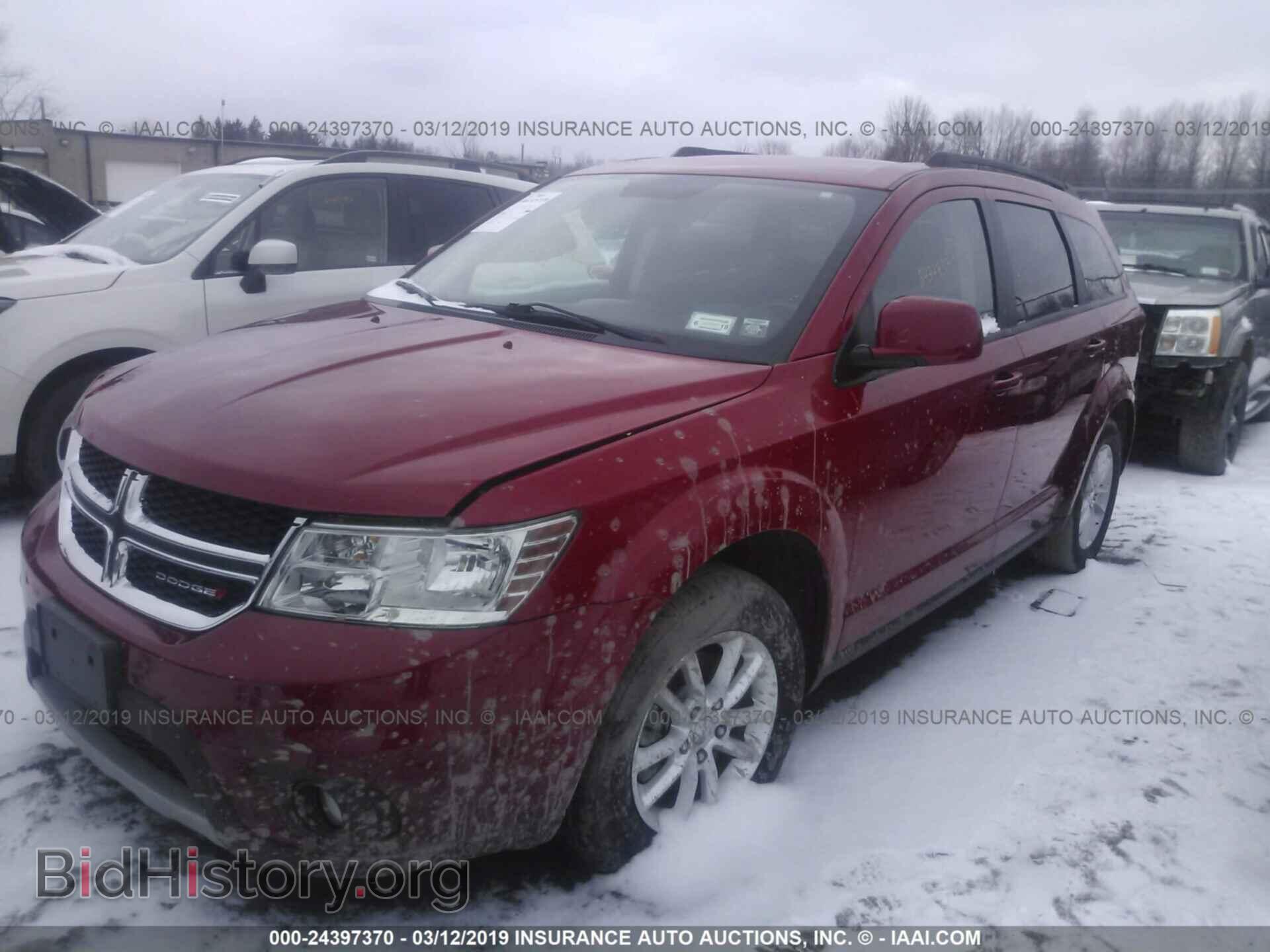 2016 DODGE JOURNEY - VIN: 3C4PDCBB4GT197223 - Фото 2