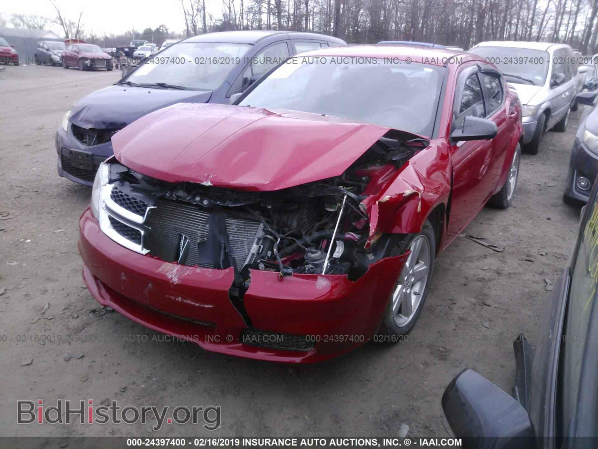 2013 DODGE AVENGER - VIN: 1C3CDZABXDN643779 - Фото 2