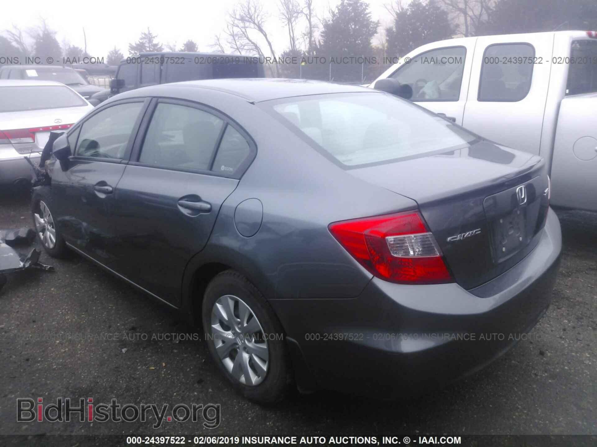 2012 HONDA CIVIC - VIN: 2HGFB2F56CH590354 - Фото 3
