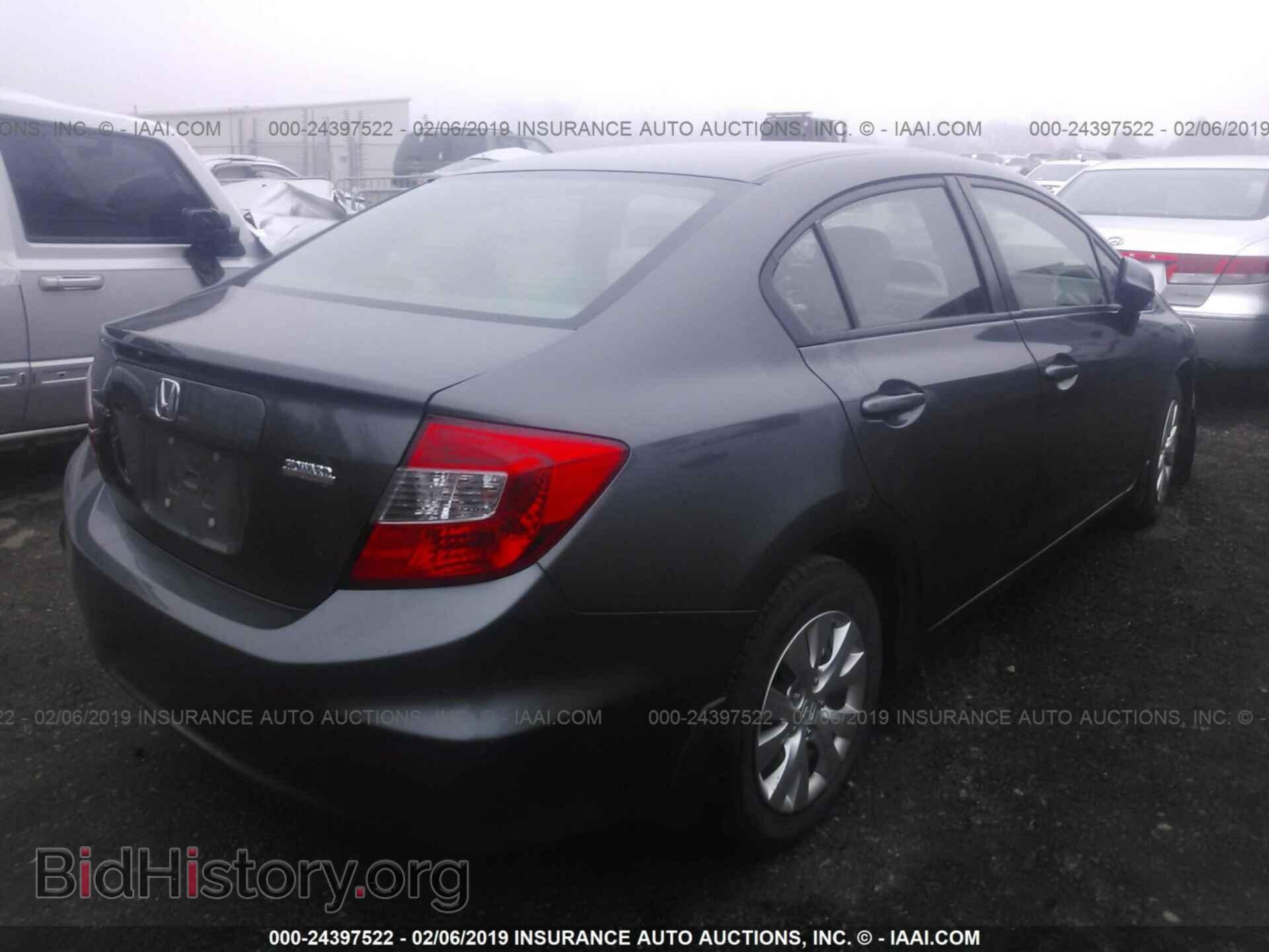 2012 HONDA CIVIC - VIN: 2HGFB2F56CH590354 - Фото 4