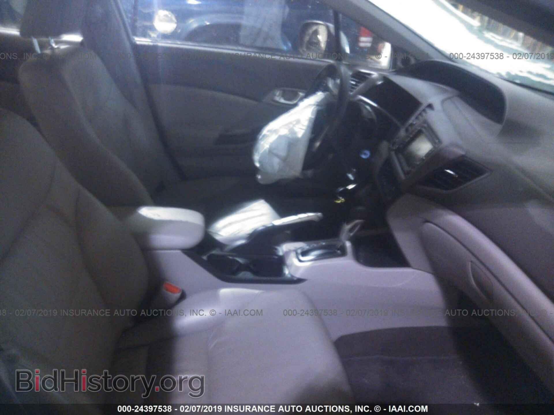 2012 HONDA CIVIC - VIN: JHMFB4F37CS001604 - Фото 5
