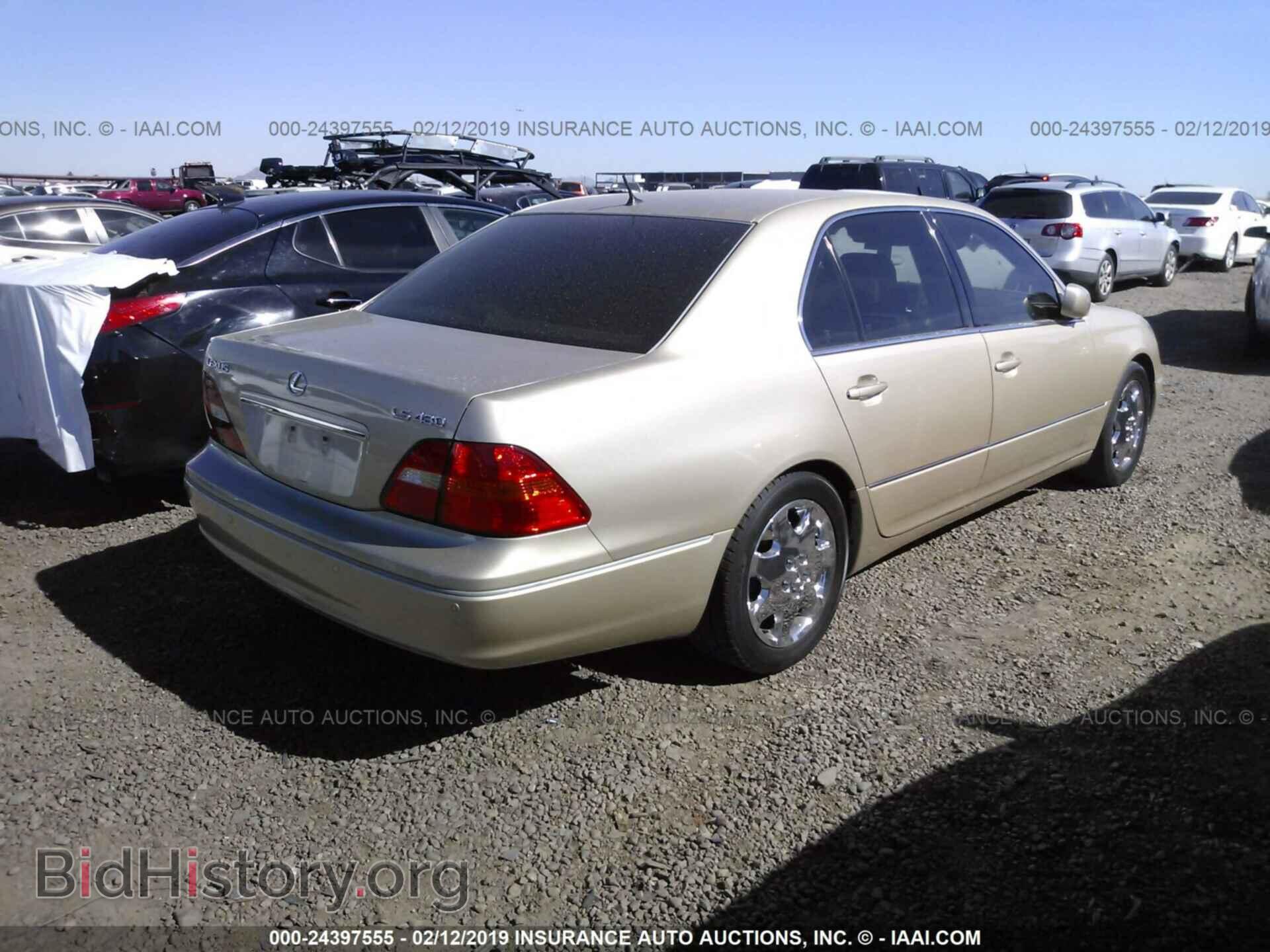 2003 LEXUS LS - VIN: JTHBN30F030098921 - Photo 4