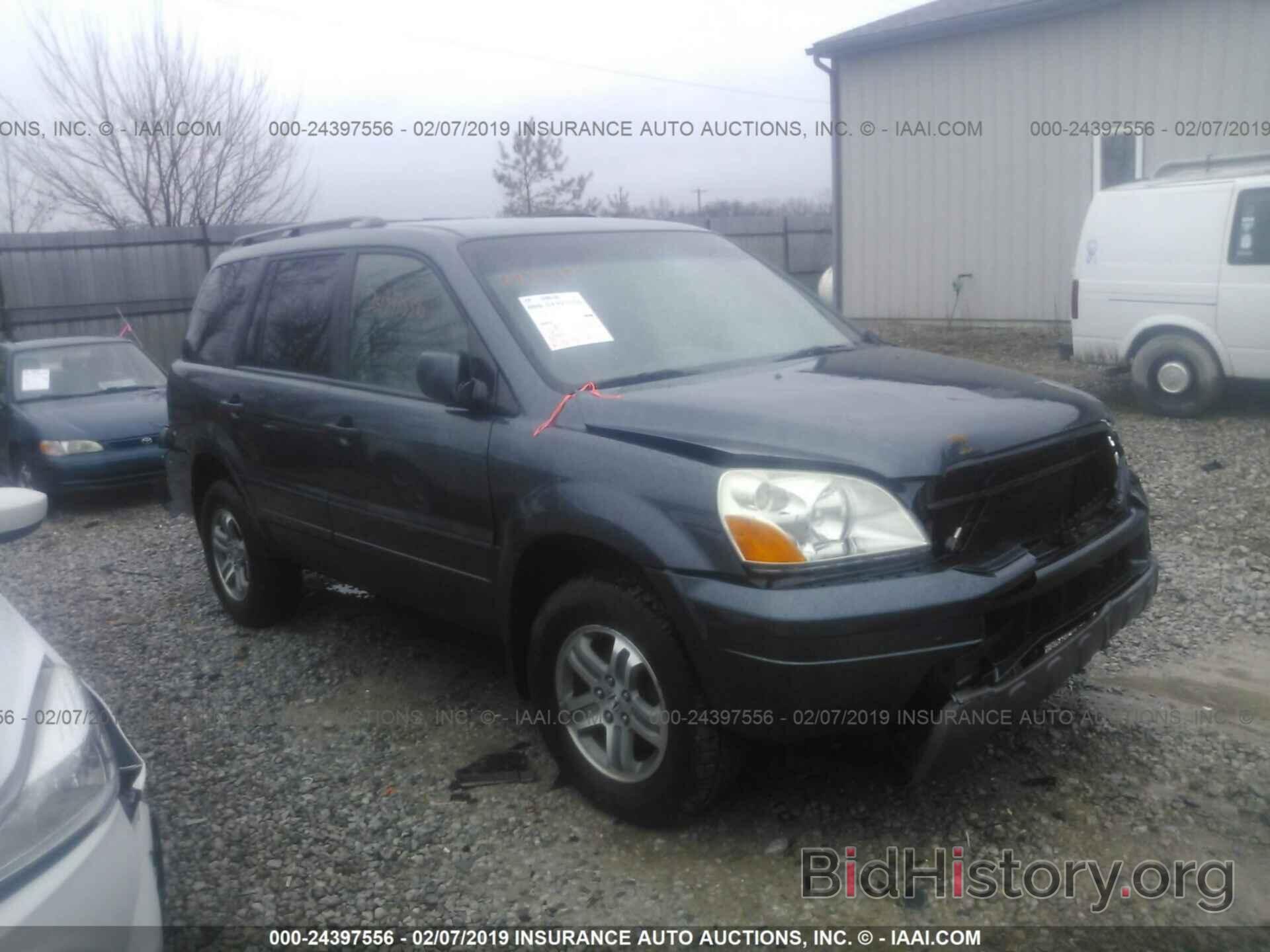 Photo 5FNYF18435B026101 - HONDA PILOT 2005