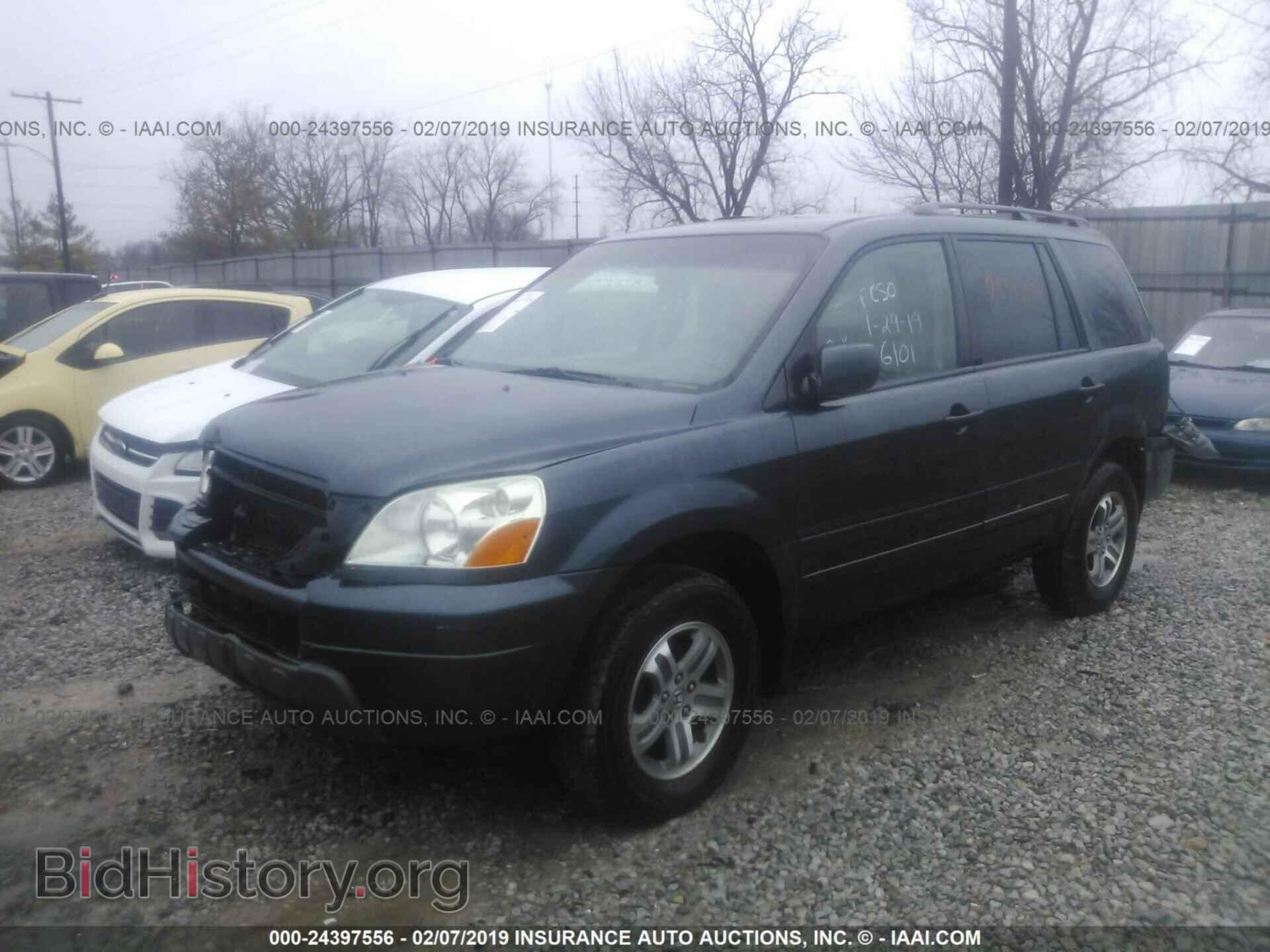 2005 HONDA PILOT - VIN: 5FNYF18435B026101 - Фото 2