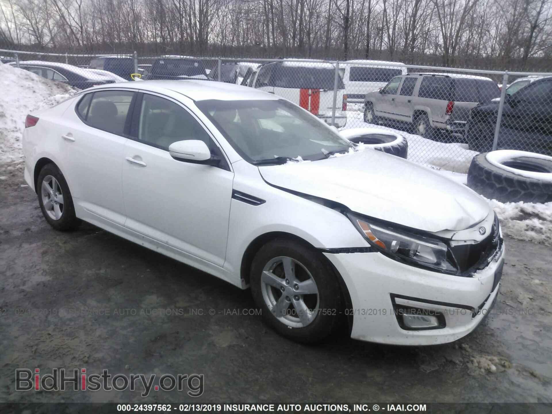 Фотография KNAGM4A71E5477937 - KIA OPTIMA 2014