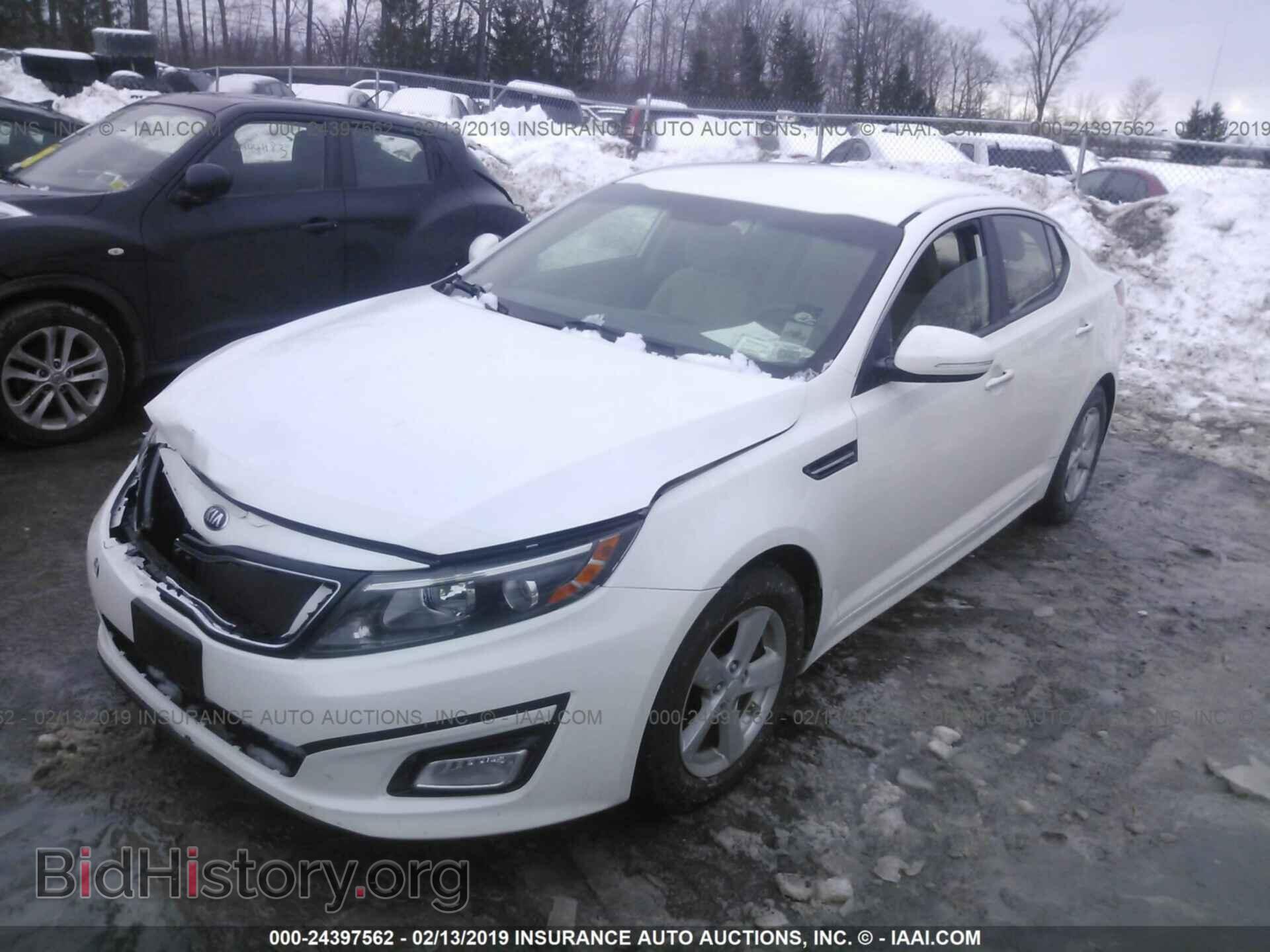 2014 KIA OPTIMA - VIN: KNAGM4A71E5477937 - Фото 2