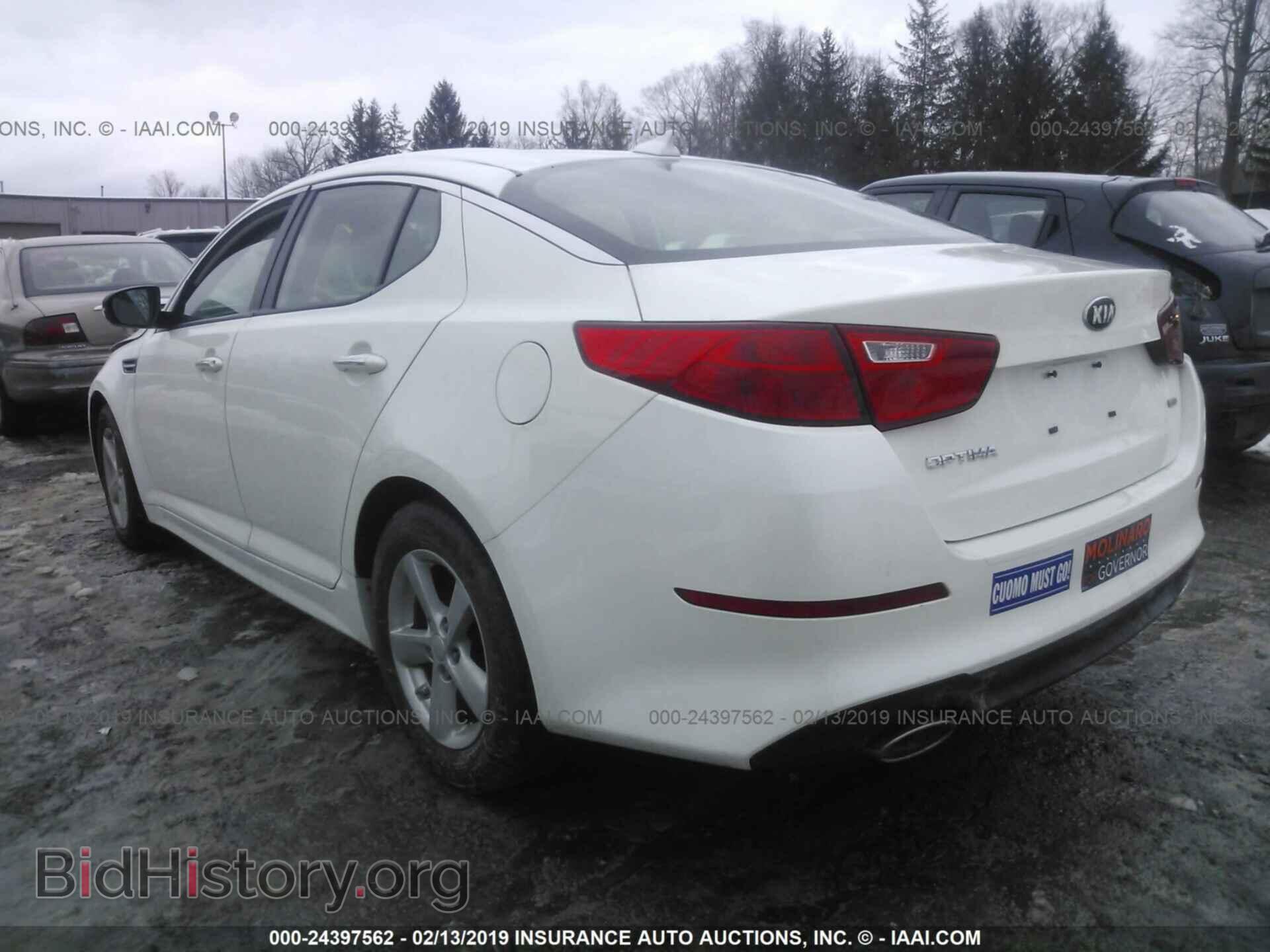 2014 KIA OPTIMA - VIN: KNAGM4A71E5477937 - Фото 3