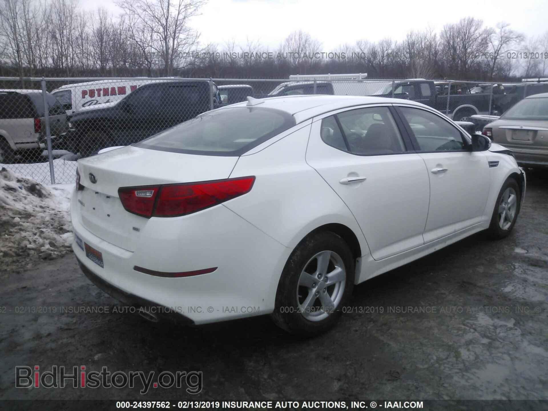 2014 KIA OPTIMA - VIN: KNAGM4A71E5477937 - Фото 4