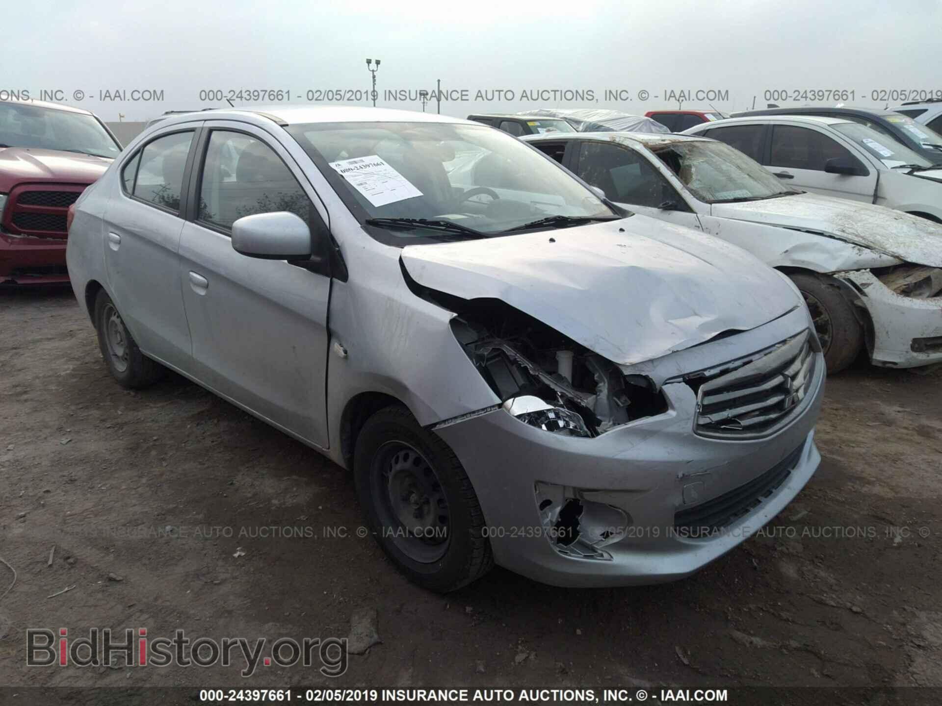 Photo ML32F3FJ3HH004472 - MITSUBISHI MIRAGE 2017