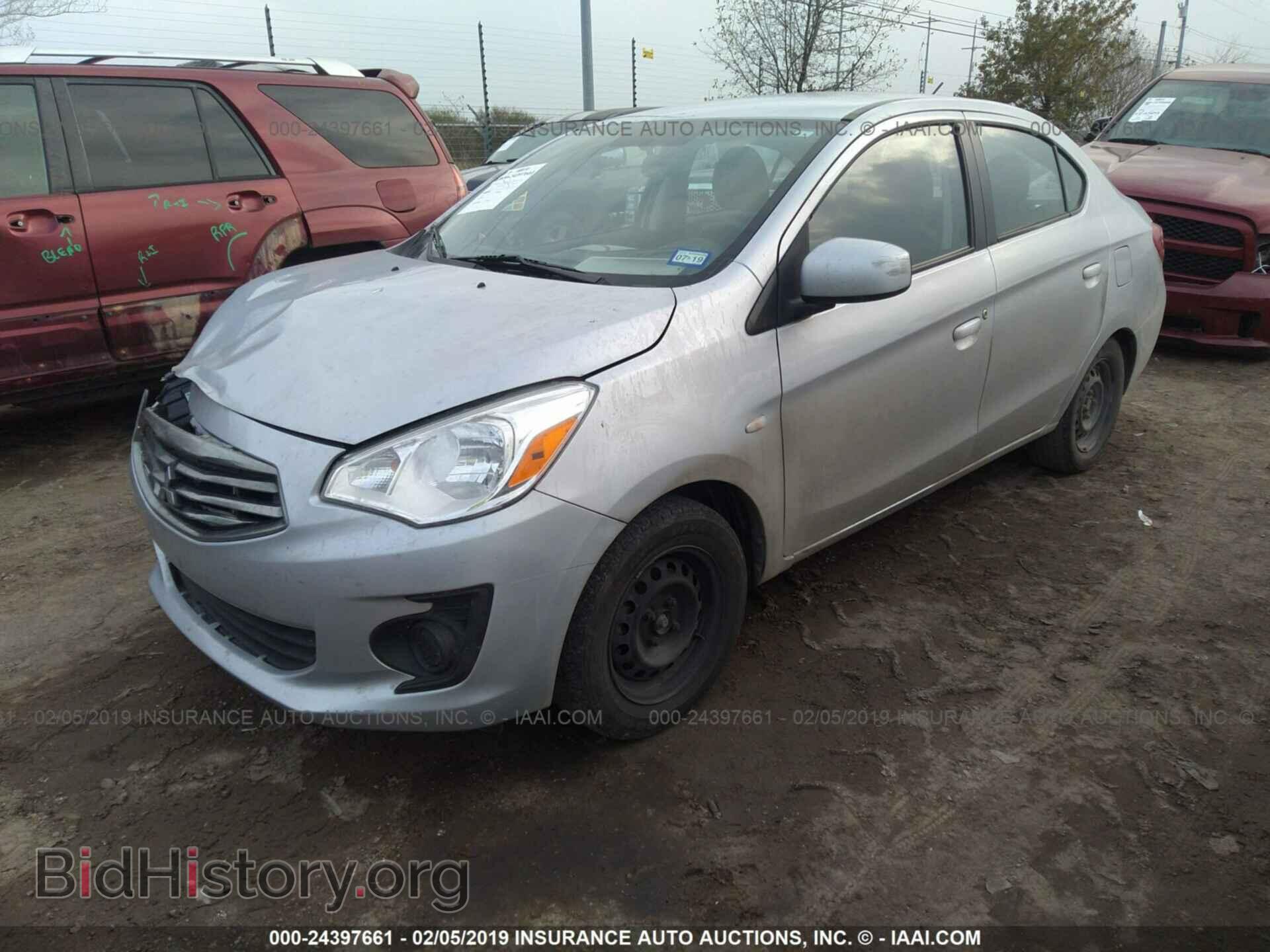 2017 MITSUBISHI MIRAGE - VIN: ML32F3FJ3HH004472 - Фото 2