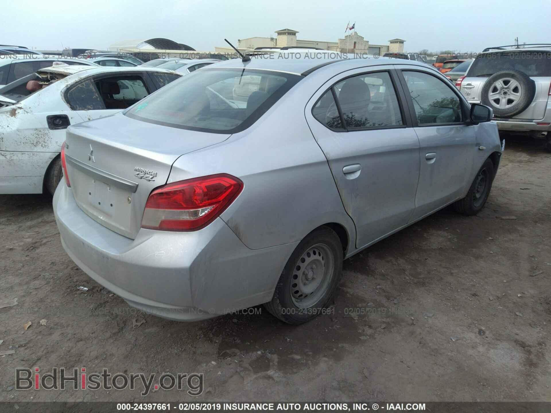 2017 MITSUBISHI MIRAGE - VIN: ML32F3FJ3HH004472 - Фото 4