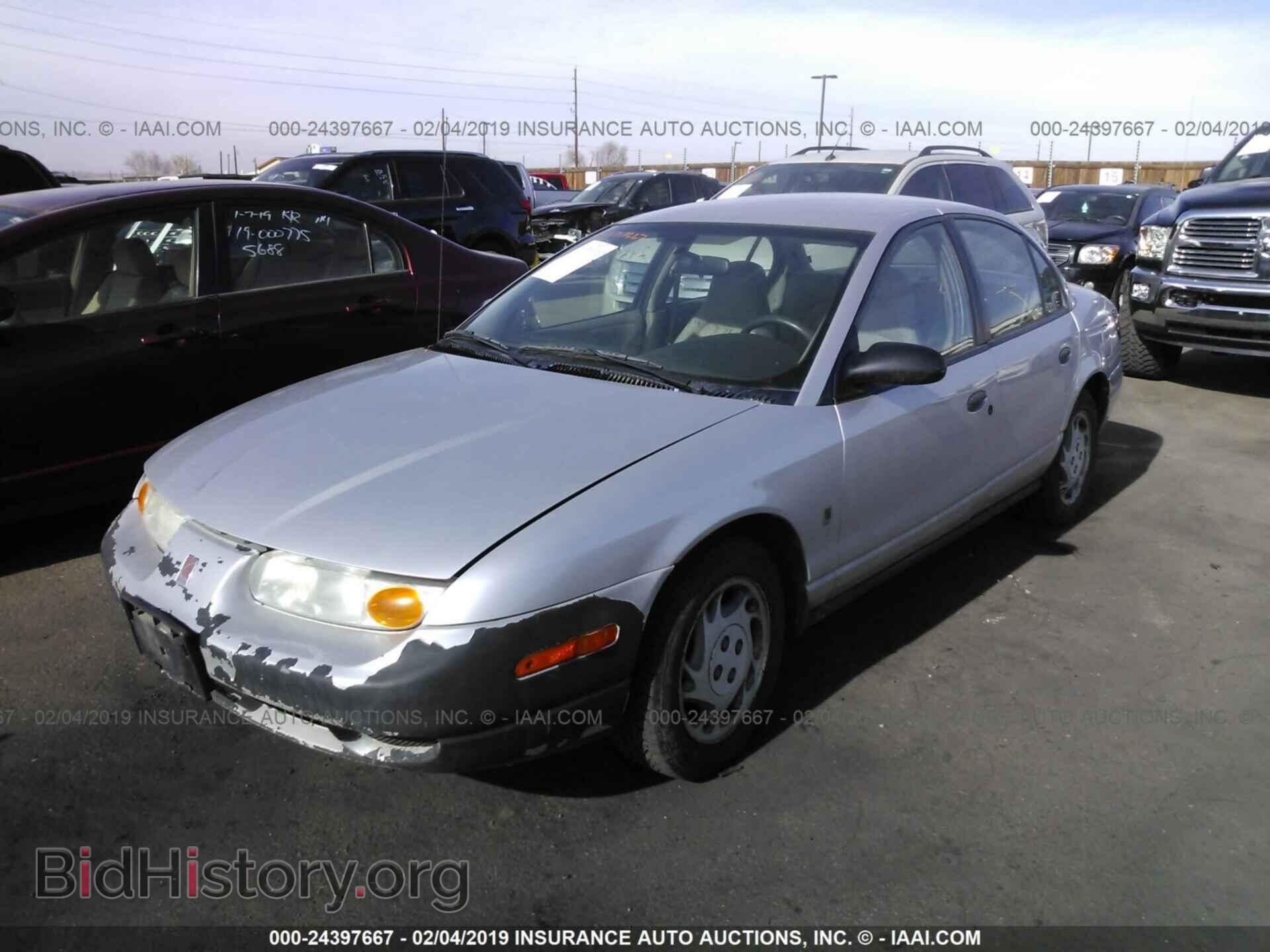 2002 SATURN SL1 - VIN: 1G8ZH52842Z166742 - Фото 2