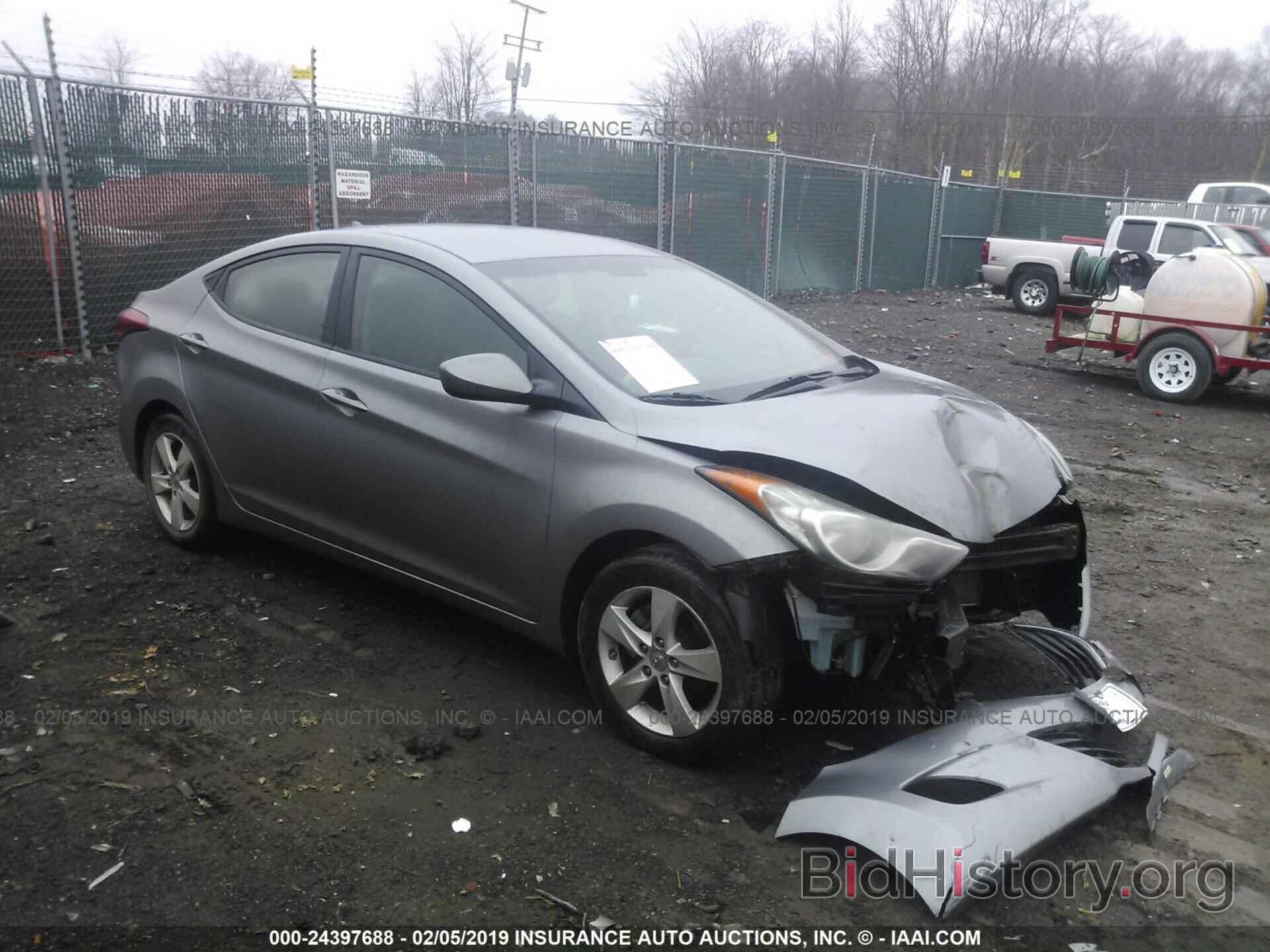 Photo KMHDH4AE4BU112237 - HYUNDAI ELANTRA 2011