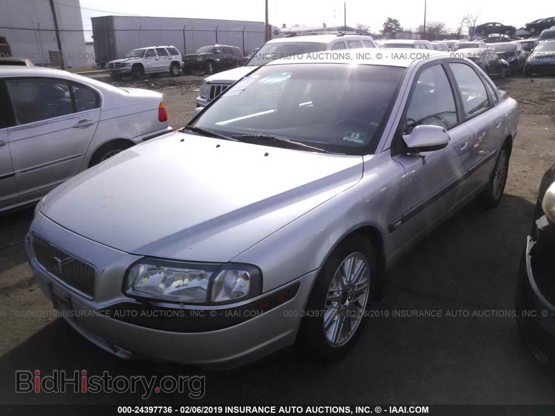 2002 VOLVO S80 - VIN: YV1TS92D021250678 - Фото 2