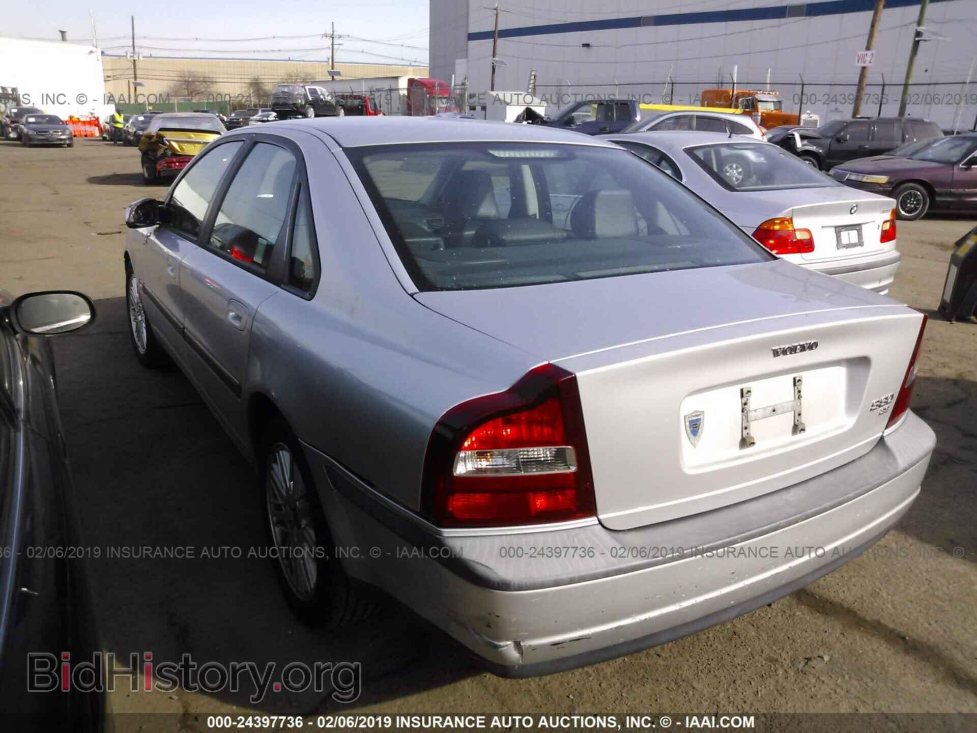 2002 VOLVO S80 - VIN: YV1TS92D021250678 - Фото 3