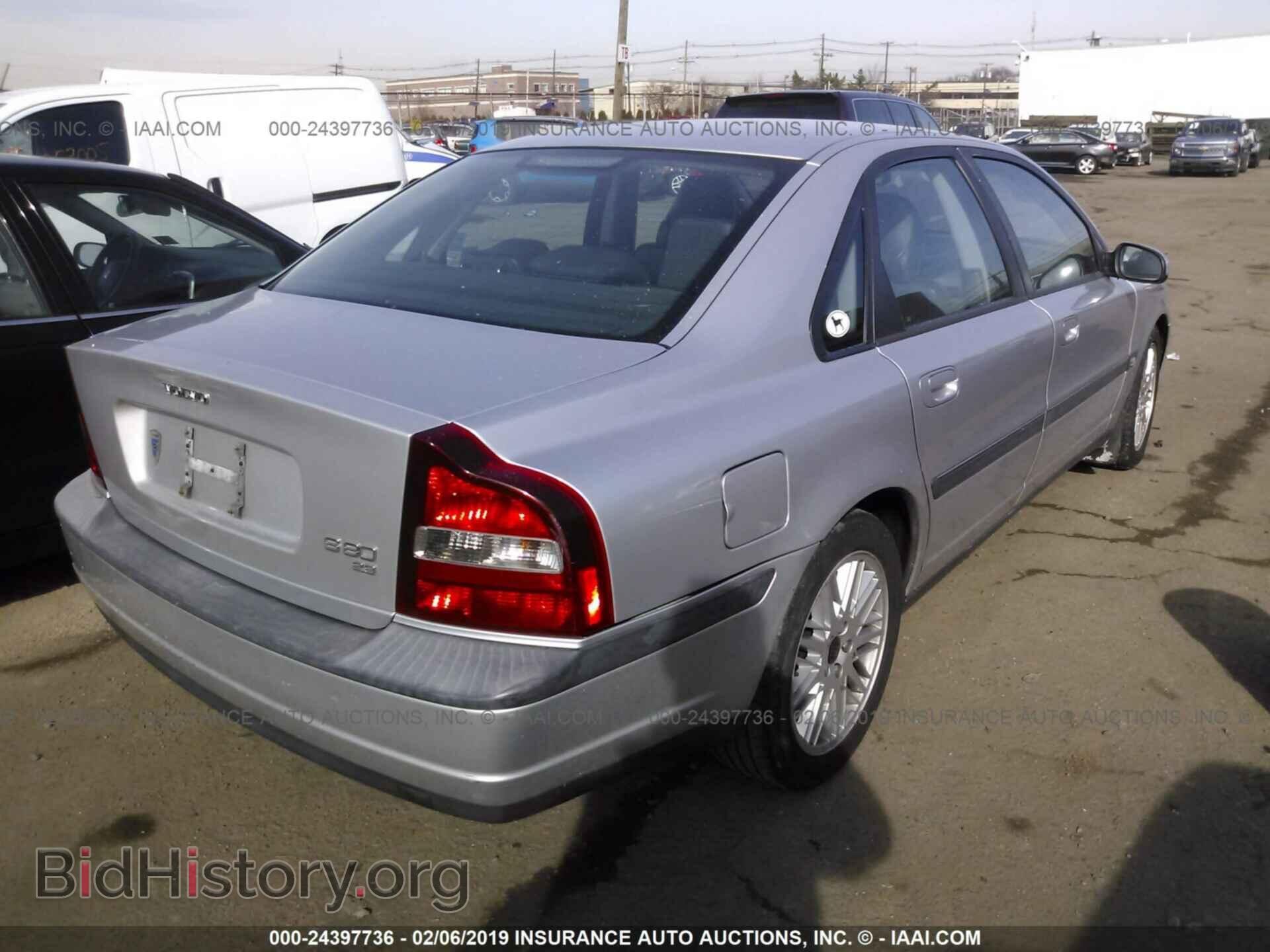 2002 VOLVO S80 - VIN: YV1TS92D021250678 - Фото 4