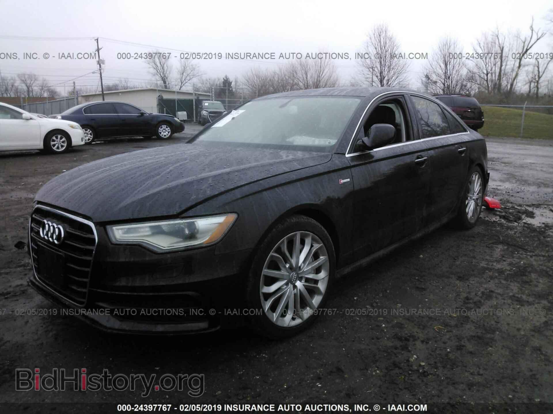 2012 AUDI A6 - VIN: WAUHGAFC2CN128279 - Фото 2